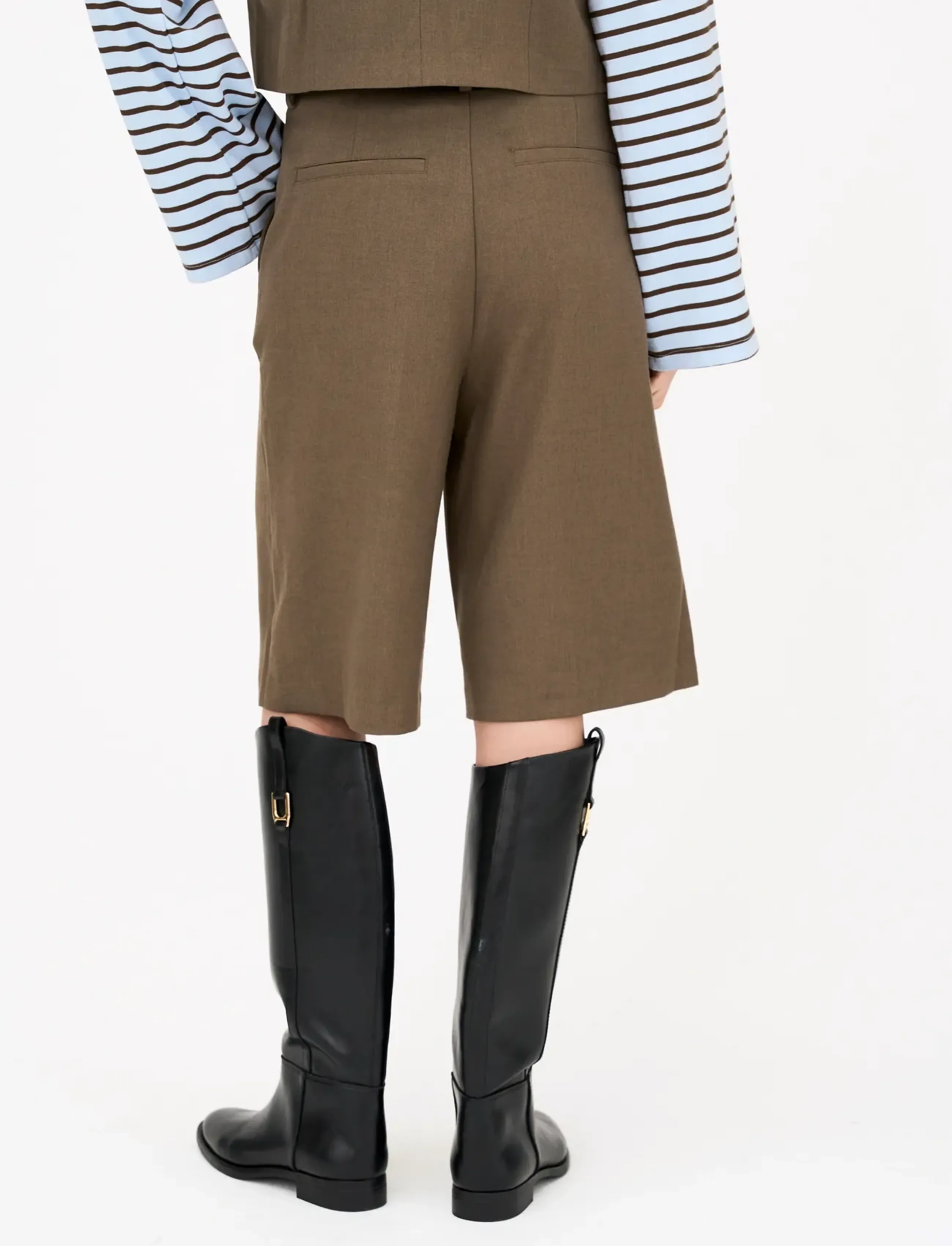 IVY Copenhagen - IVY-Isla Long shorts - brown - 4