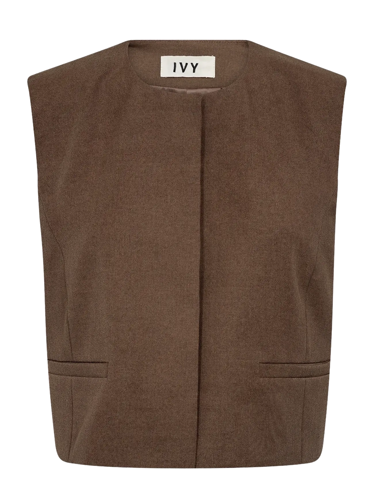 IVY Copenhagen IVY-Isla Vest - Blouses & Shirts - BROWN / brown