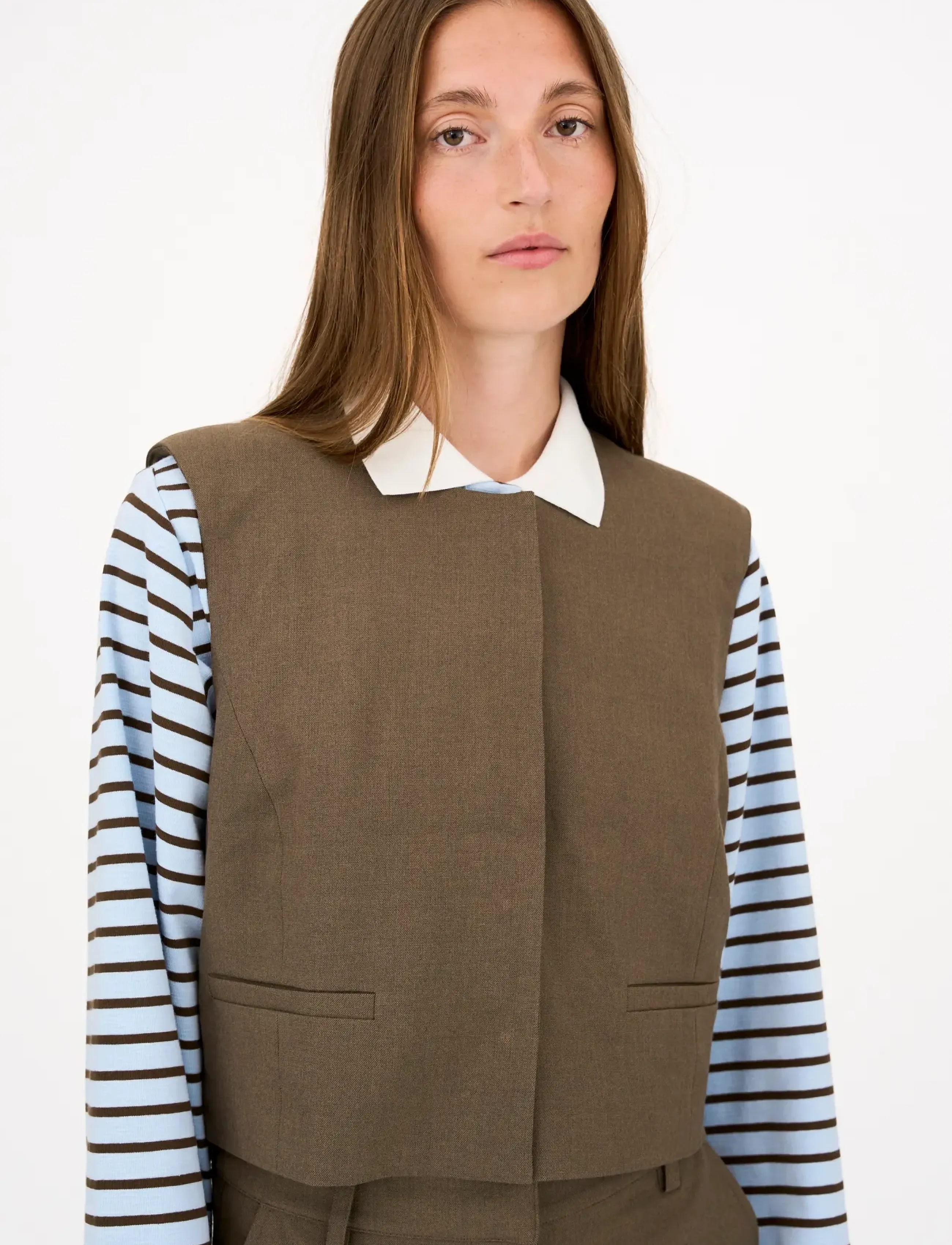IVY Copenhagen - IVY-Isla Vest - brown - 4