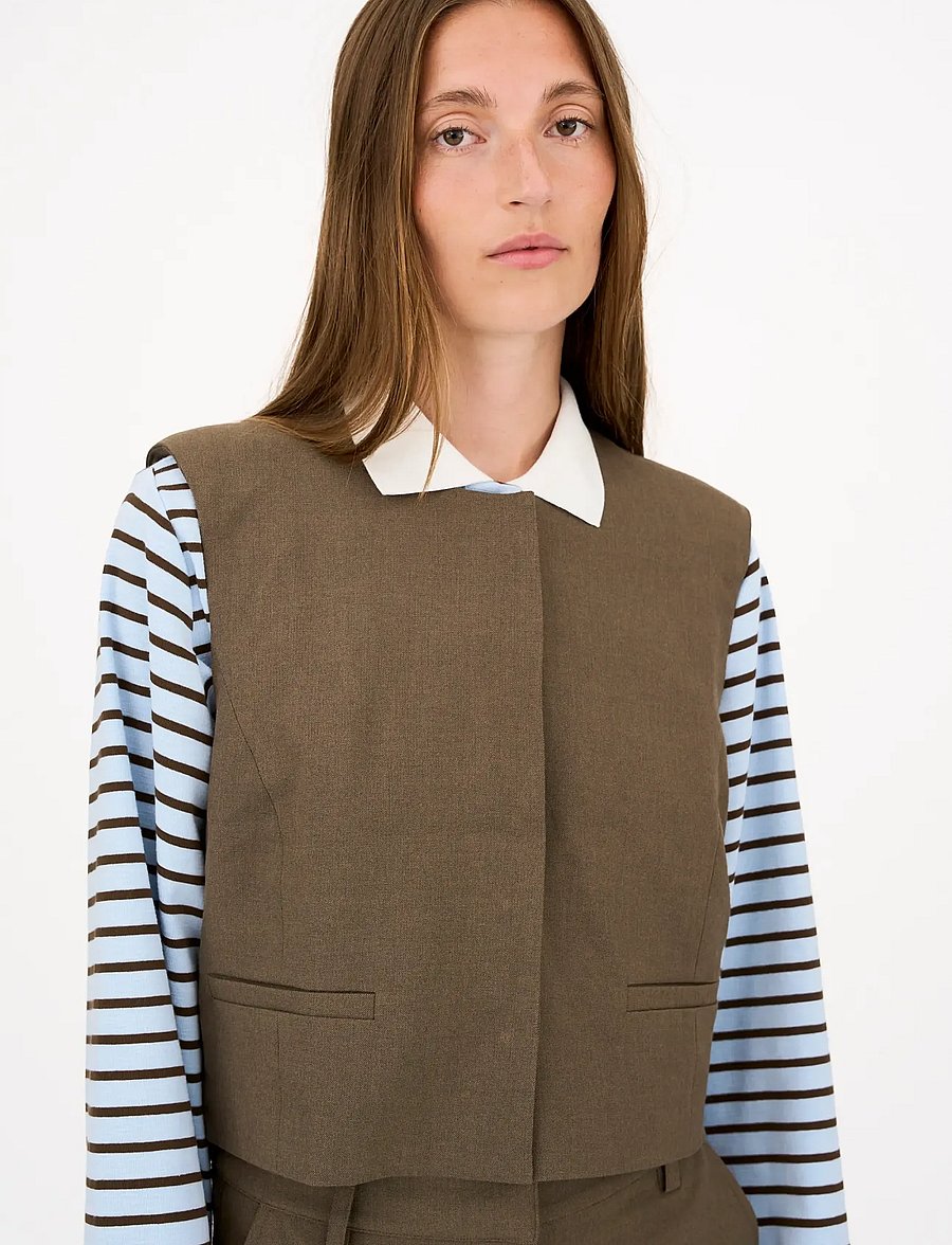 IVY Copenhagen - IVY-Isla Vest - brown - 4