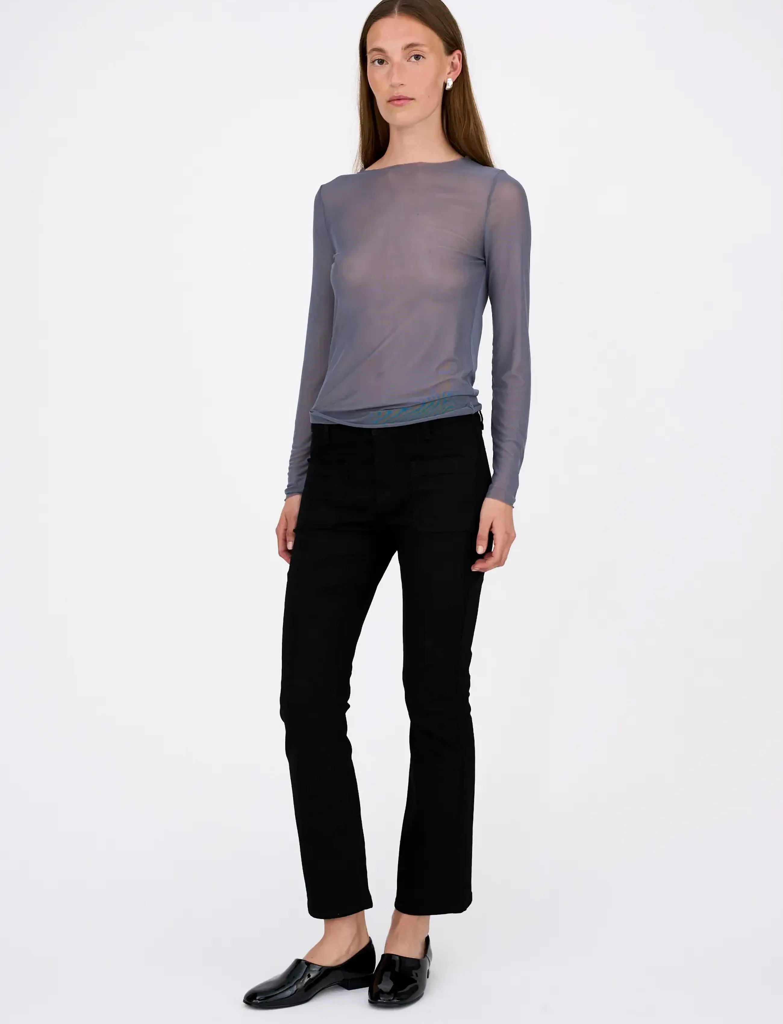 IVY Copenhagen IVY-Johanna 70's Jeans Wash Black P - Igapäevane stiil - BLACK / black