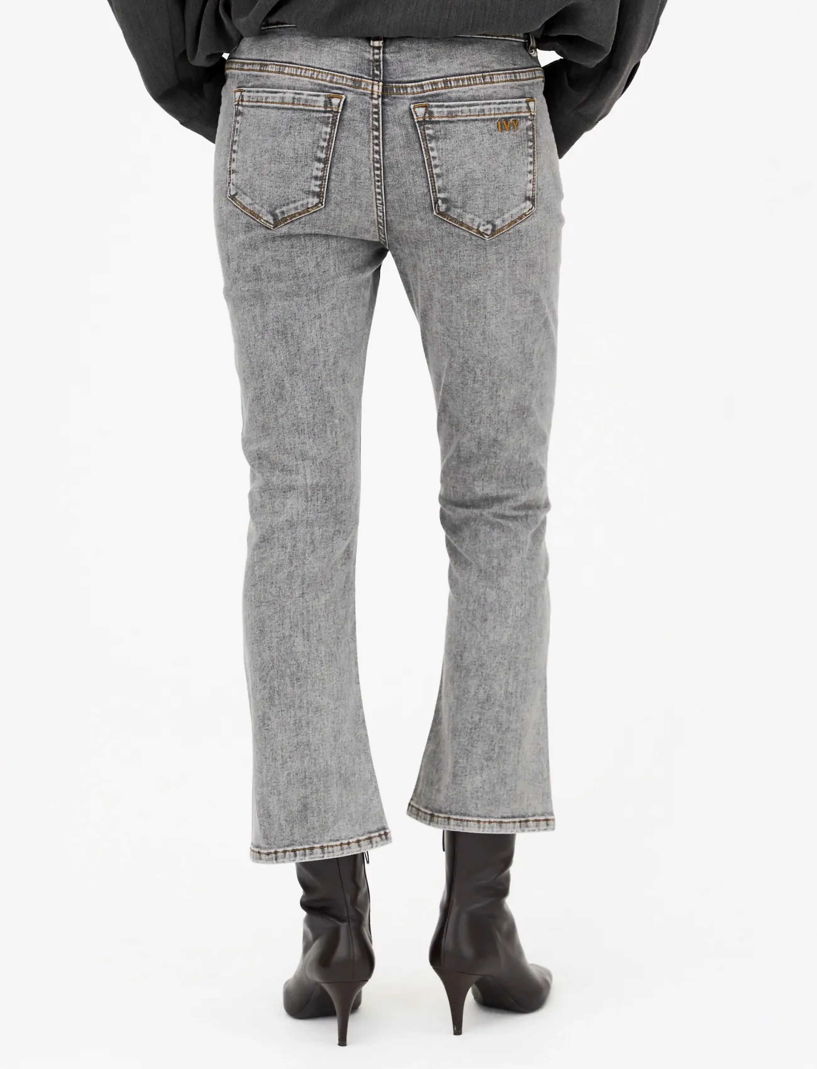 IVY Copenhagen - IVY-Johanna Kick Flare Jeans Wash A - grey - 4