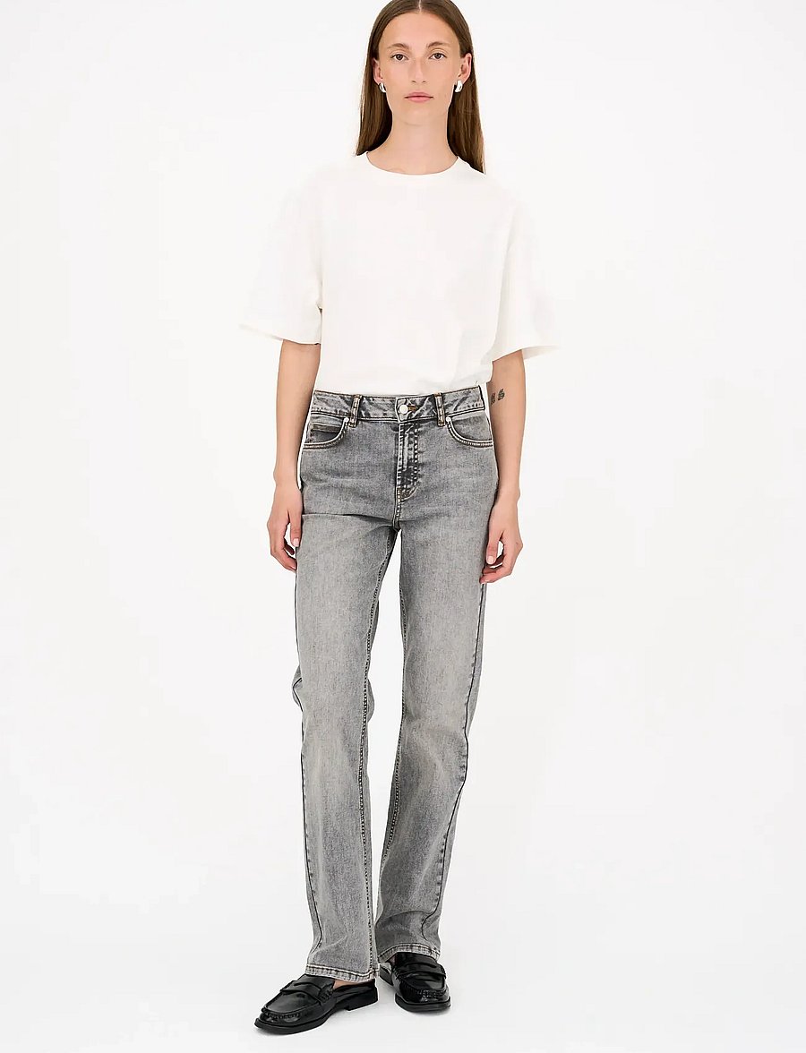 IVY Copenhagen - IVY-Lulu Jeans Wash Amazing Toya Gr - straight jeans - grey - 0
