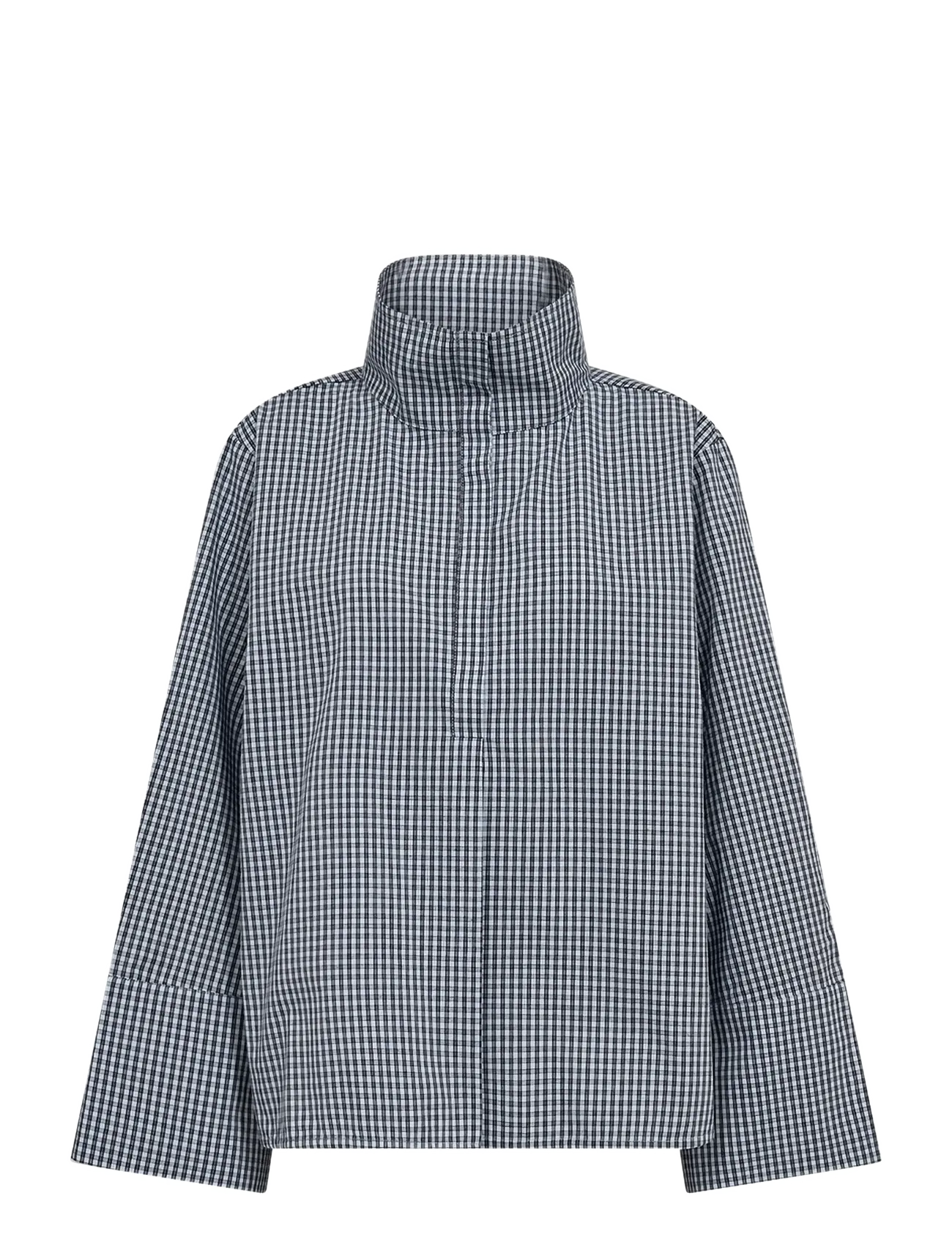 IVY Copenhagen - IVY-Mila Check Shirt - langärmlige hemden - sky blue - 1