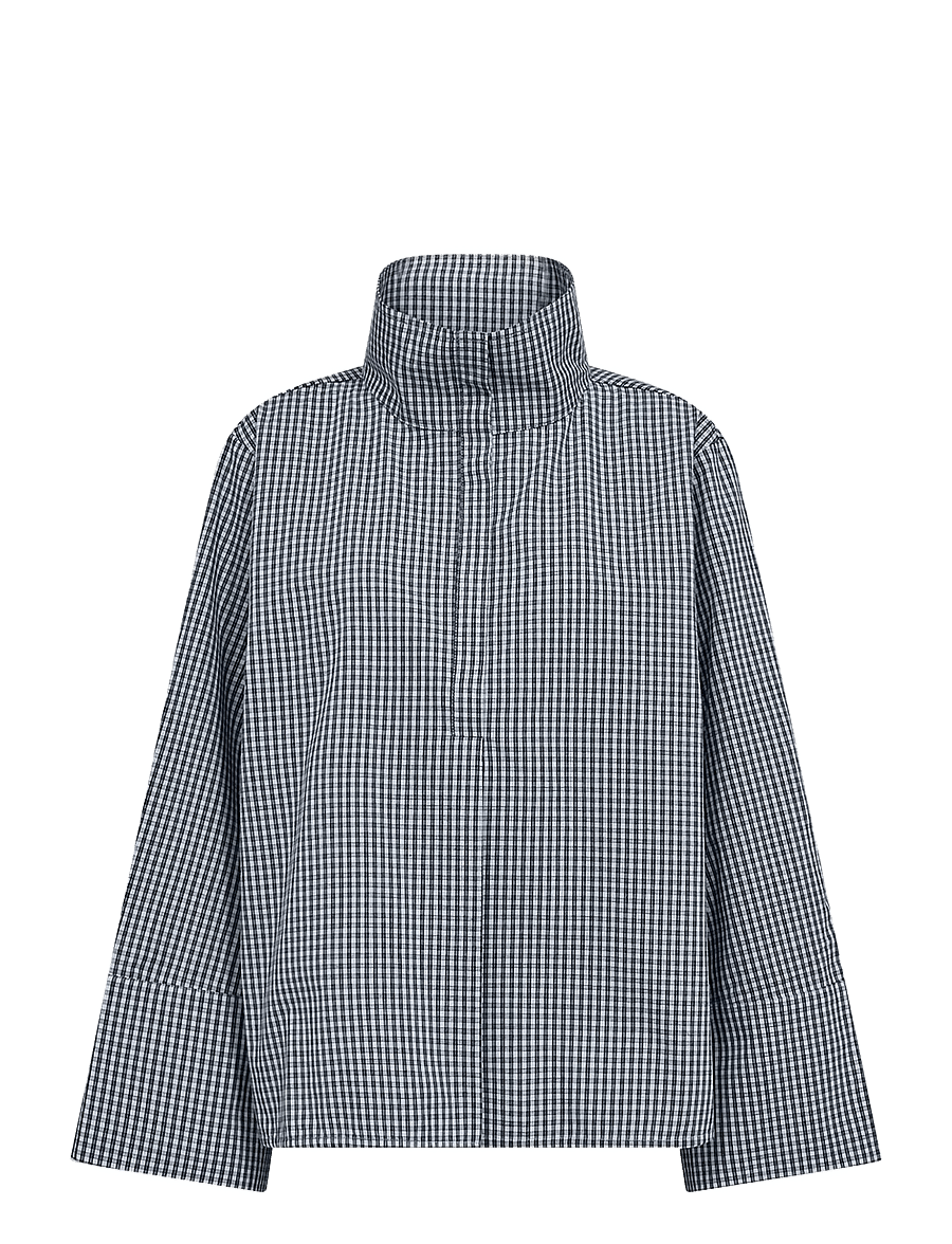 IVY Copenhagen - IVY-Mila Check Shirt - langärmlige hemden - sky blue - 1