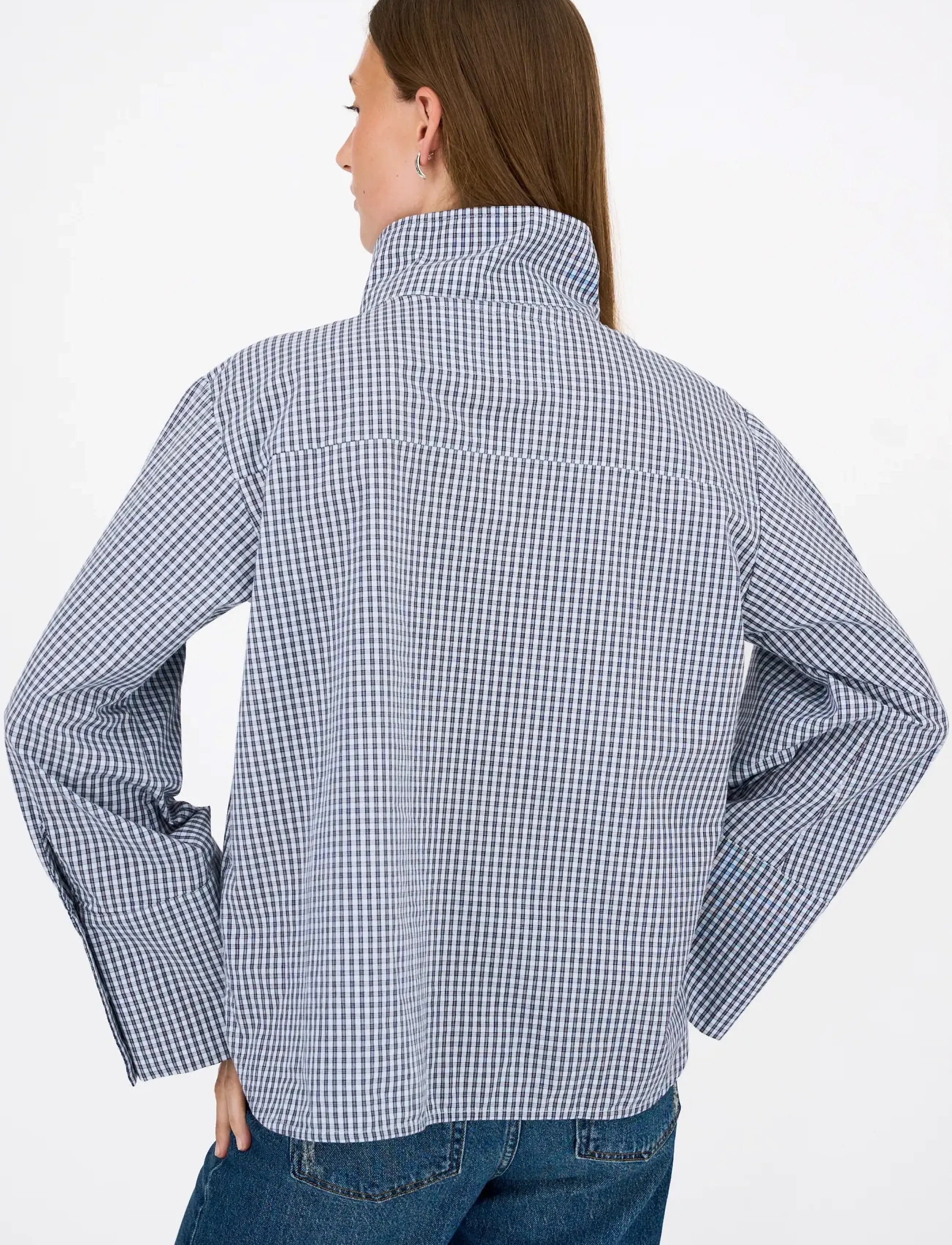 IVY Copenhagen - IVY-Mila Check Shirt - langärmlige hemden - sky blue - 3