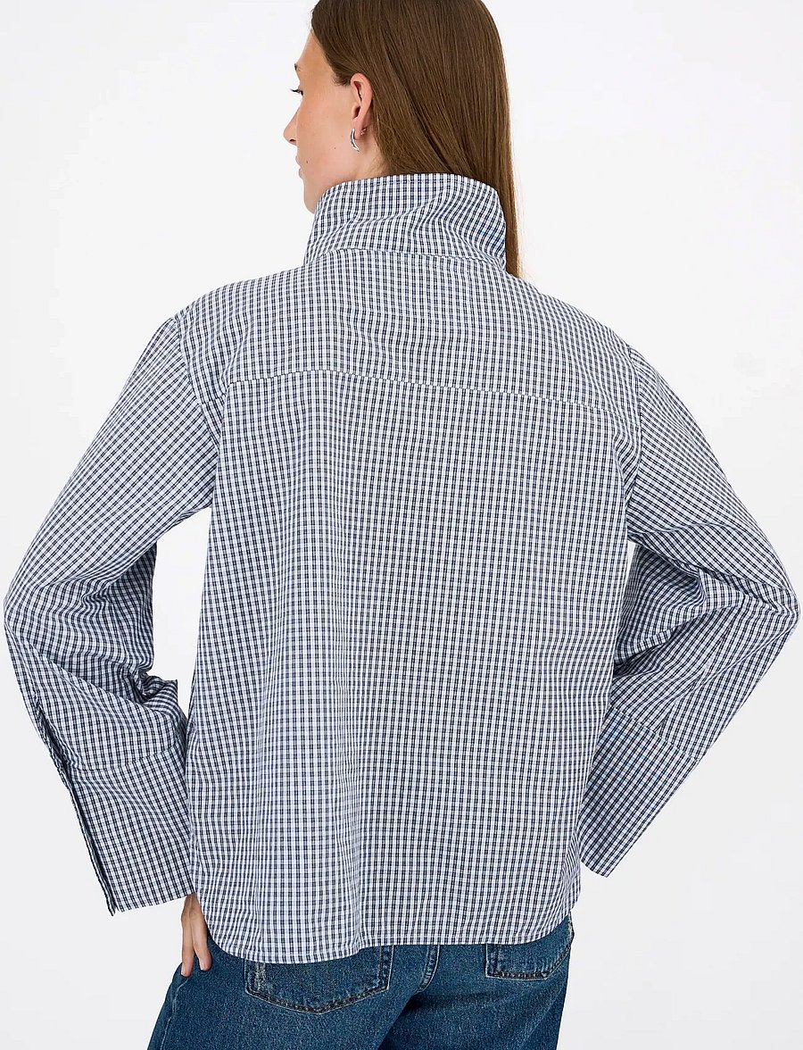 IVY Copenhagen - IVY-Mila Check Shirt - langärmlige hemden - sky blue - 3