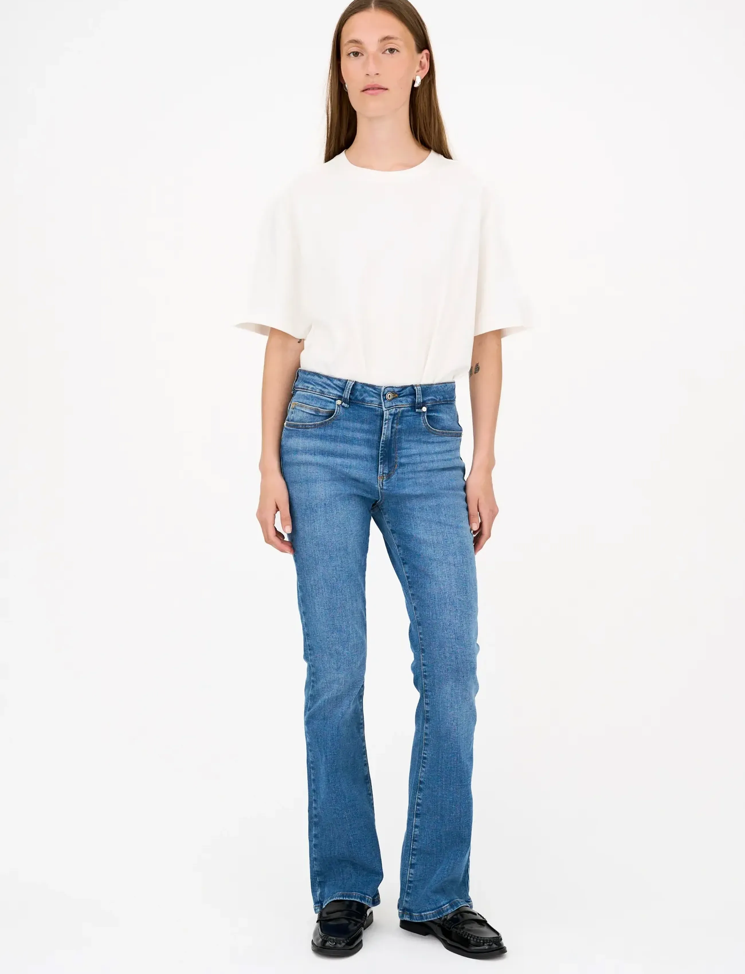 IVY Copenhagen IVY-Tara Montana Jeans Wash Support - Clothing - DENIM BLUE / blue