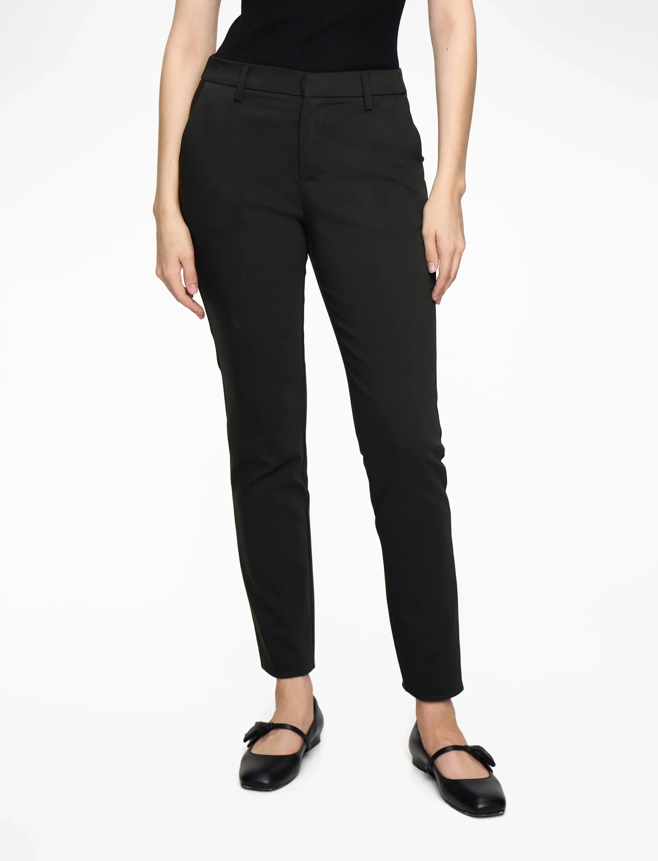 IVY Copenhagen - IVY-Alice MW Pant NOOS - tailored trousers - black - 4
