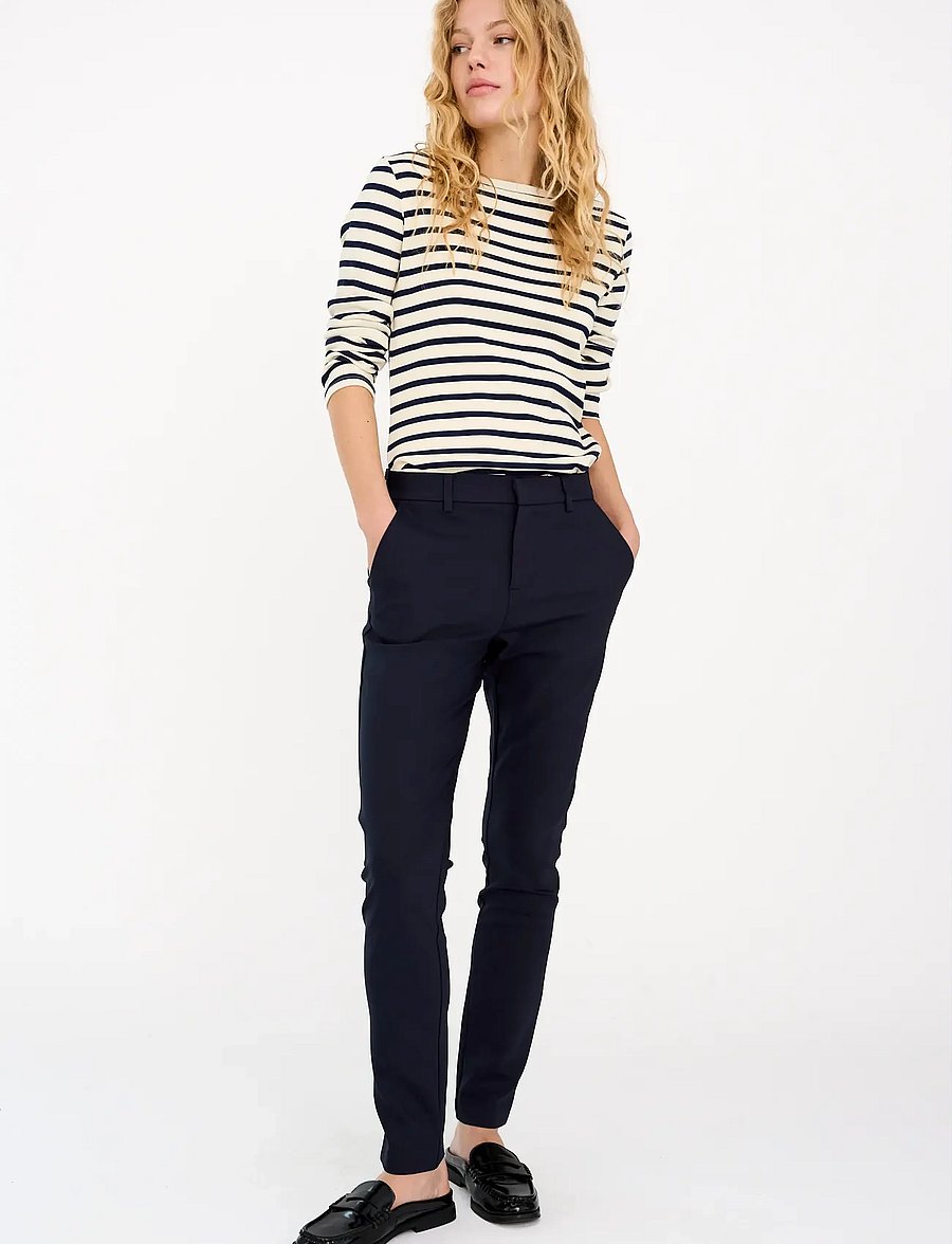IVY Copenhagen - IVY-Alice MW Pant NOOS - anzugshosen - navy - 0