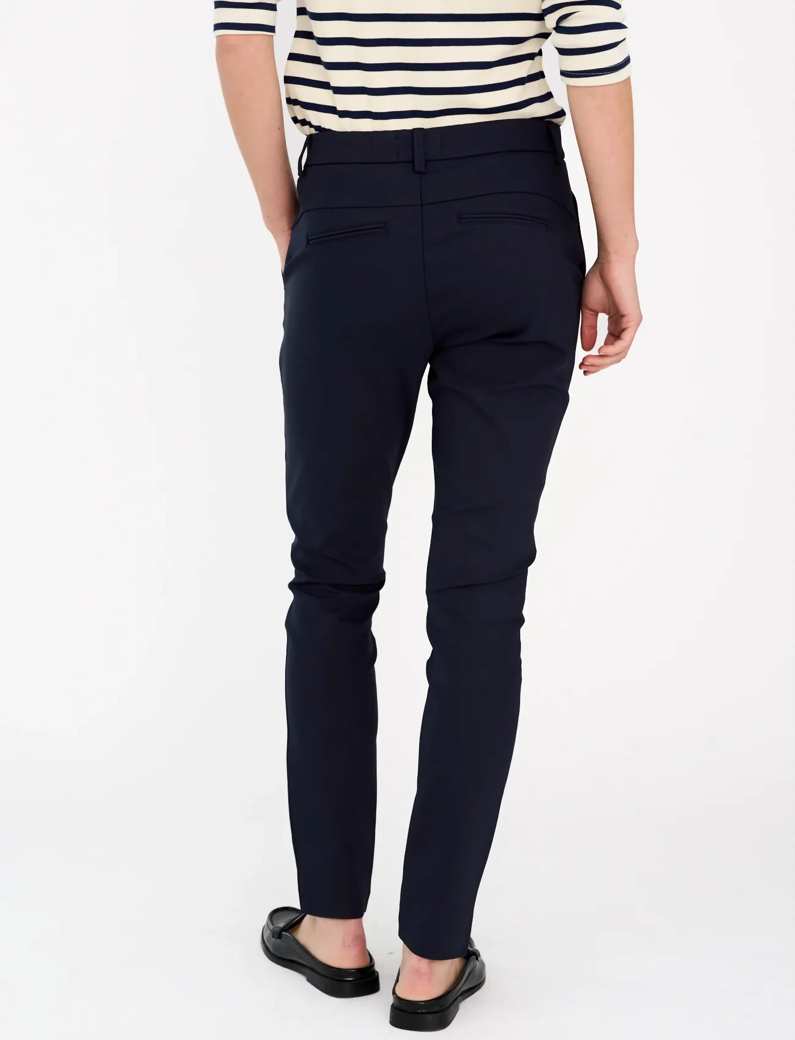IVY Copenhagen - IVY-Alice MW Pant NOOS - anzugshosen - navy - 4