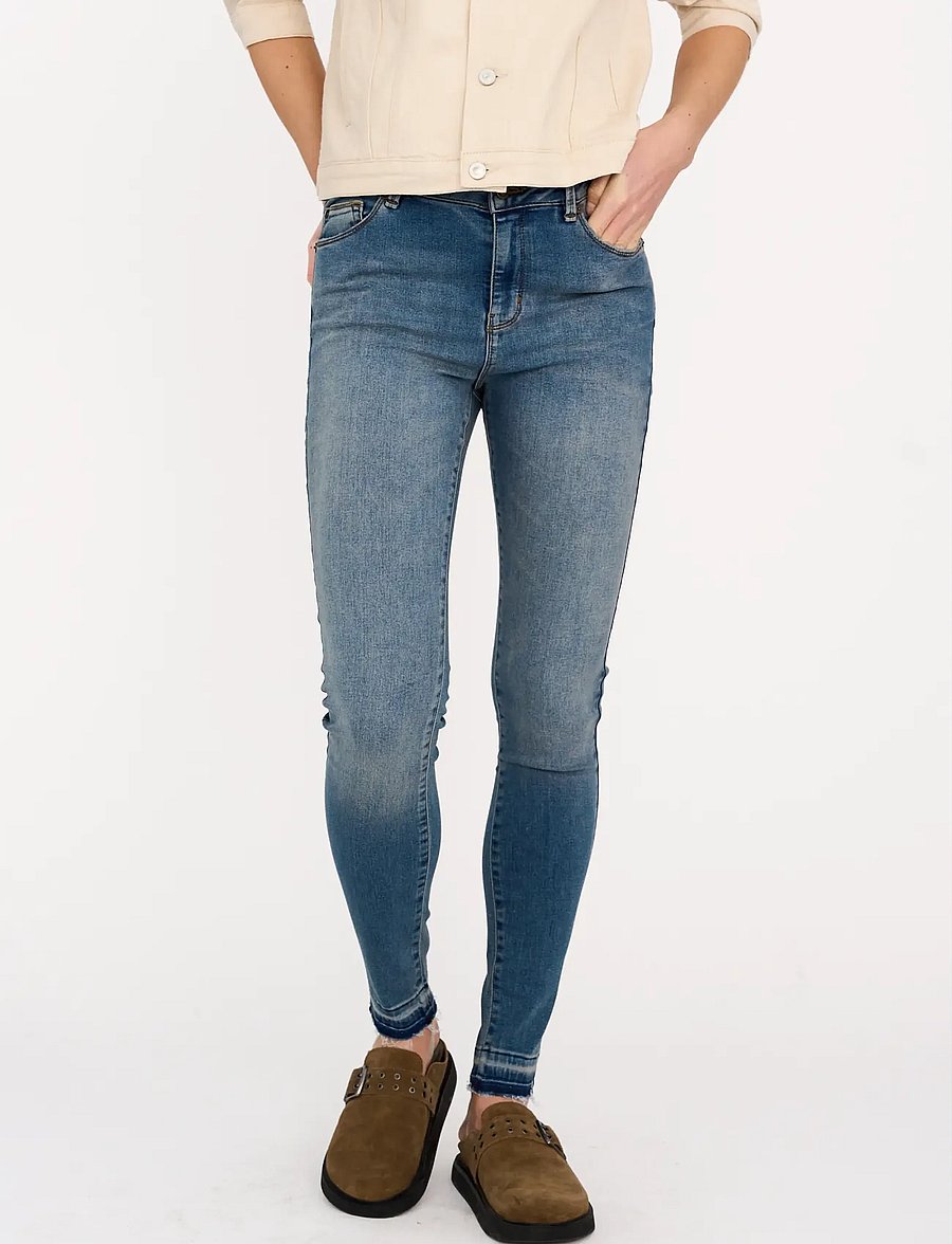 IVY Copenhagen - IVY-Alexa ankle original denim - siaurėjantys džinsai - denim blue - 3