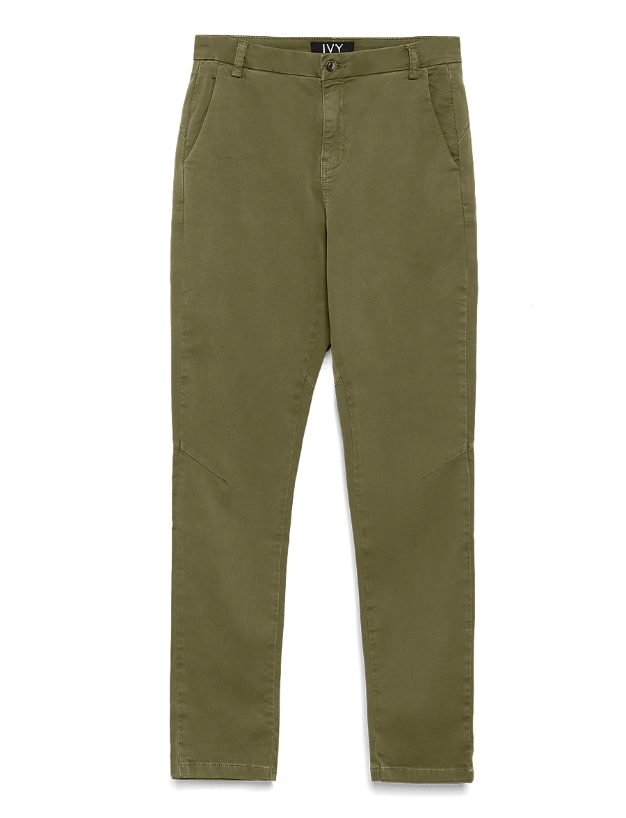 IVY Copenhagen - IVY-Karmey Chino Color - chino püksid - army - 1