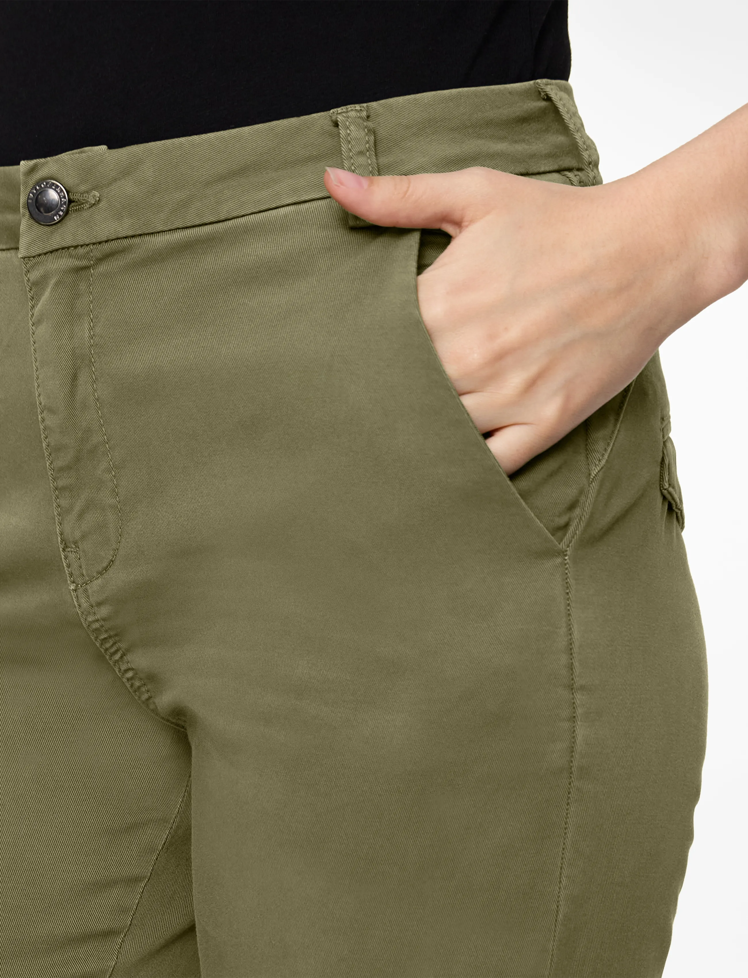 IVY Copenhagen - IVY-Karmey Chino Color - chino püksid - army - 5
