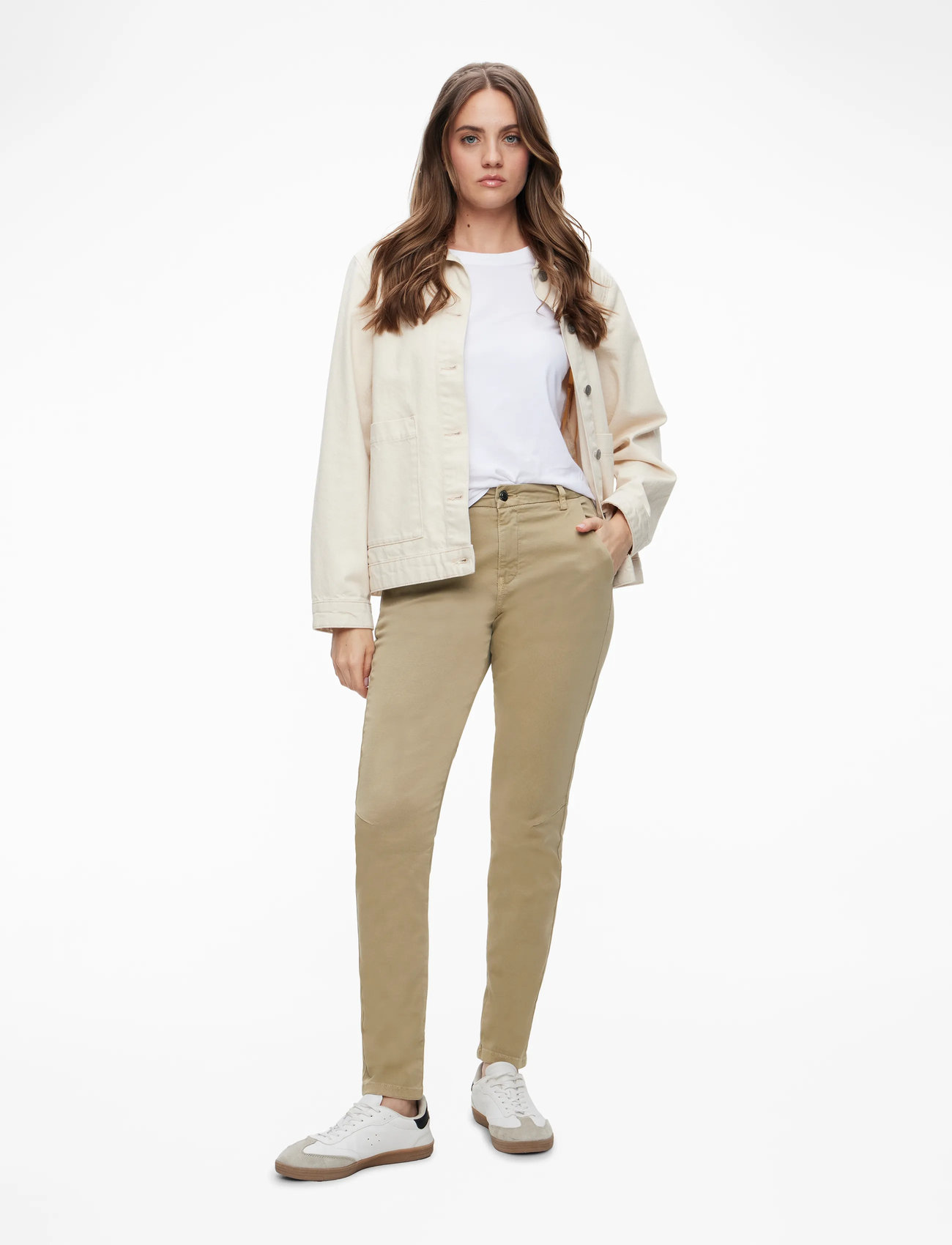 IVY Copenhagen - IVY-Karmey Chino Color - chinot - khaki - 2