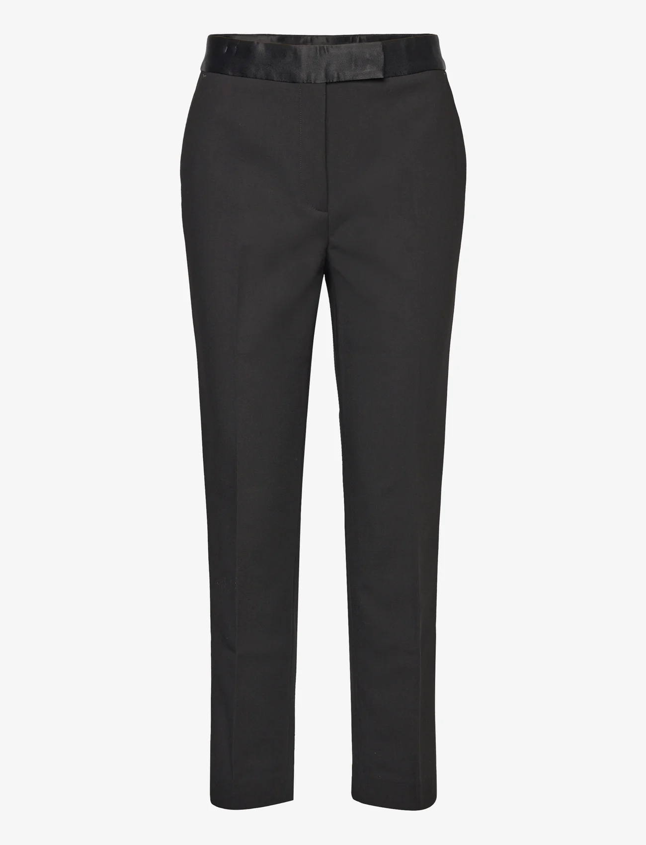 IVY OAK - ANKLE LENGTH PANTS - slim fit trousers - black - 0
