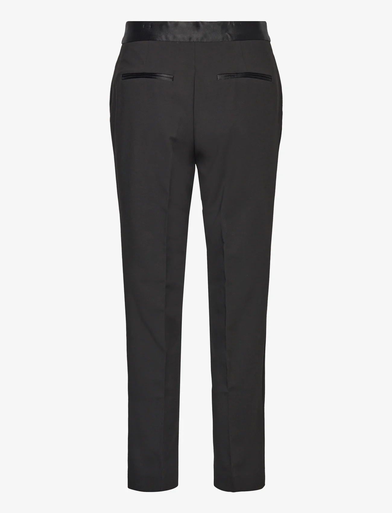 IVY OAK - ANKLE LENGTH PANTS - slim fit trousers - black - 1