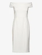 CARMEN COCKTAIL DRESS - SNOW WHITE