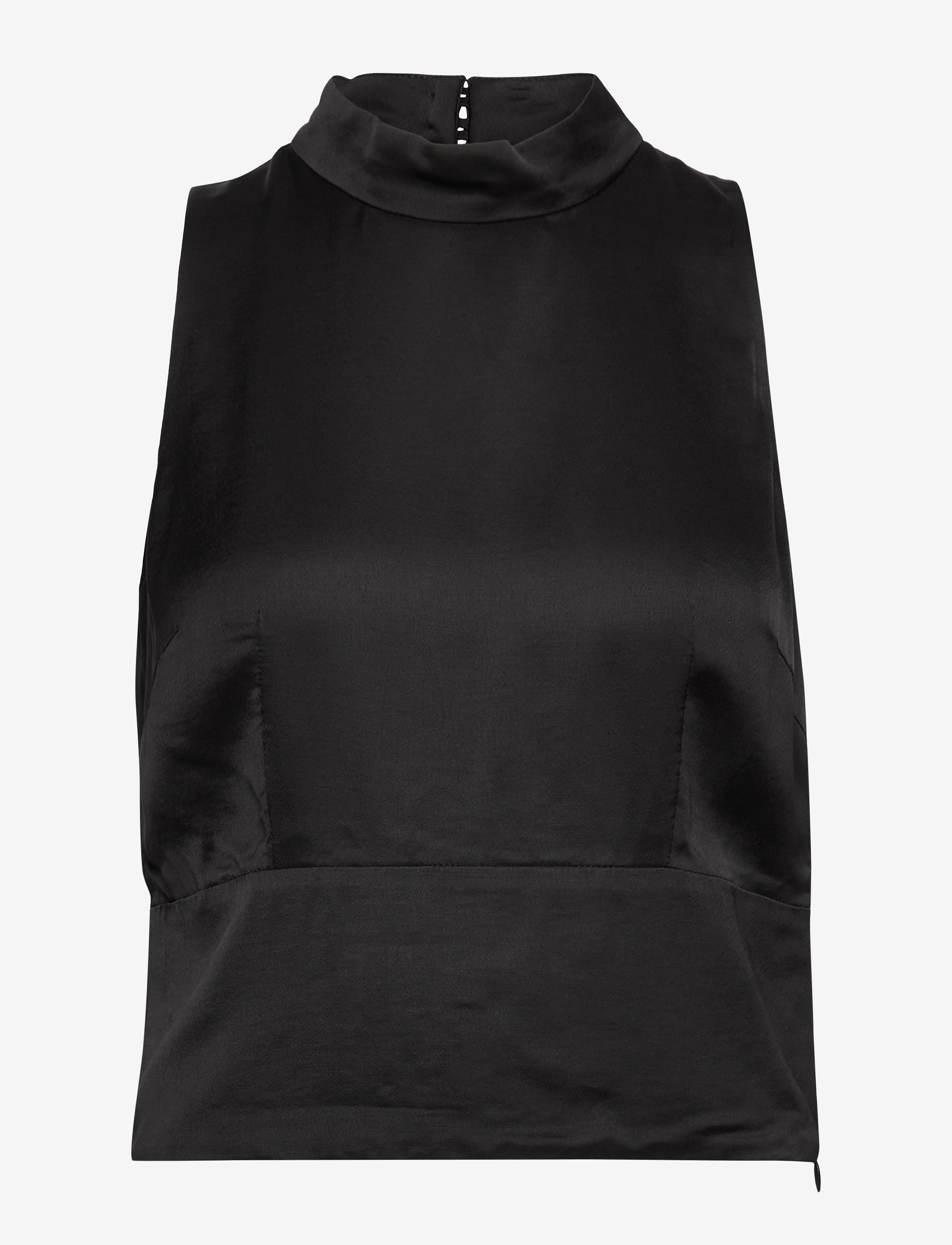 IVY OAK - BLAIR BIG COLLAR BLOUSE - black - 0
