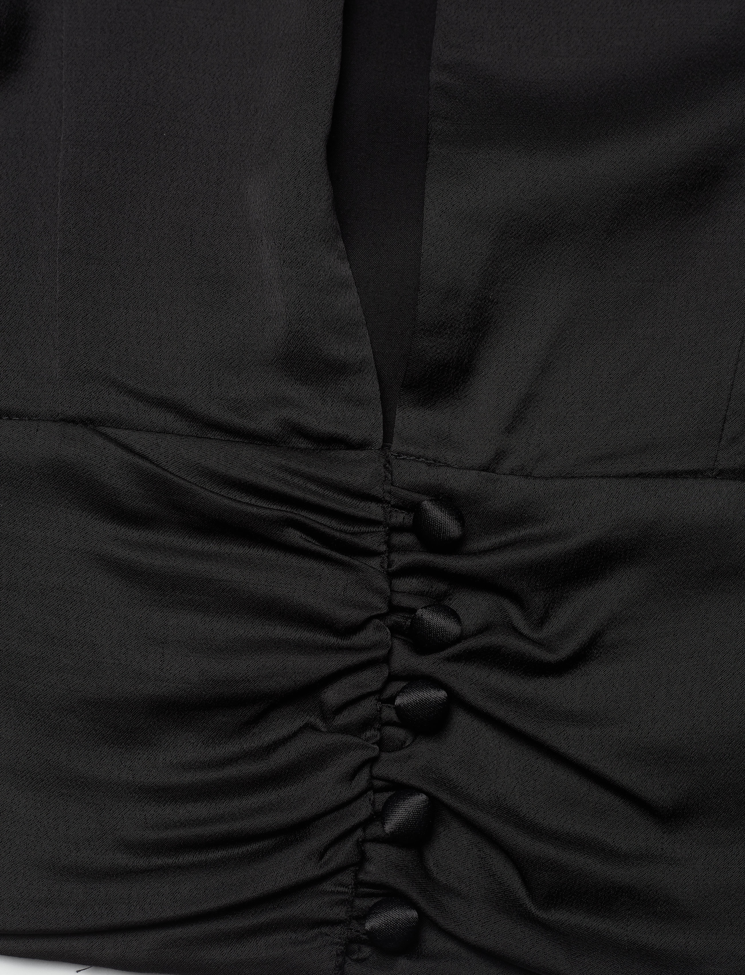 IVY OAK - BLAIR BIG COLLAR BLOUSE - black - 3