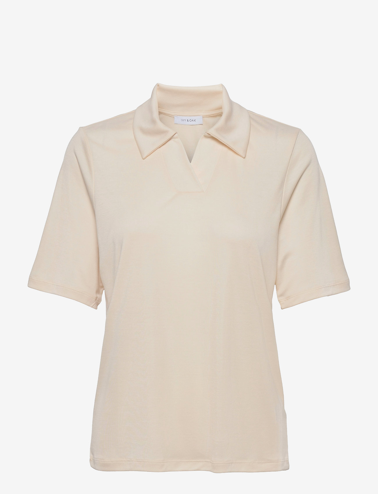 IVY OAK - KLEO JERSEY TURTLE NECK - vanilla cream - 0