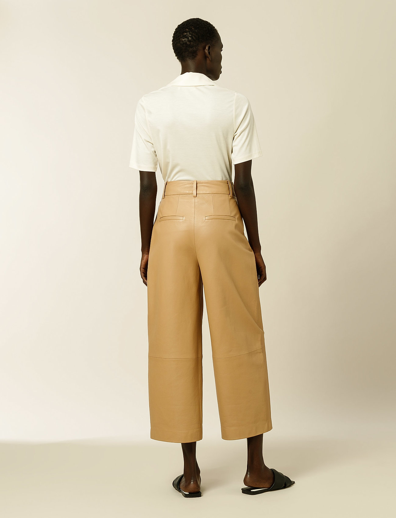 IVY OAK - KLEO JERSEY TURTLE NECK - vanilla cream - 3