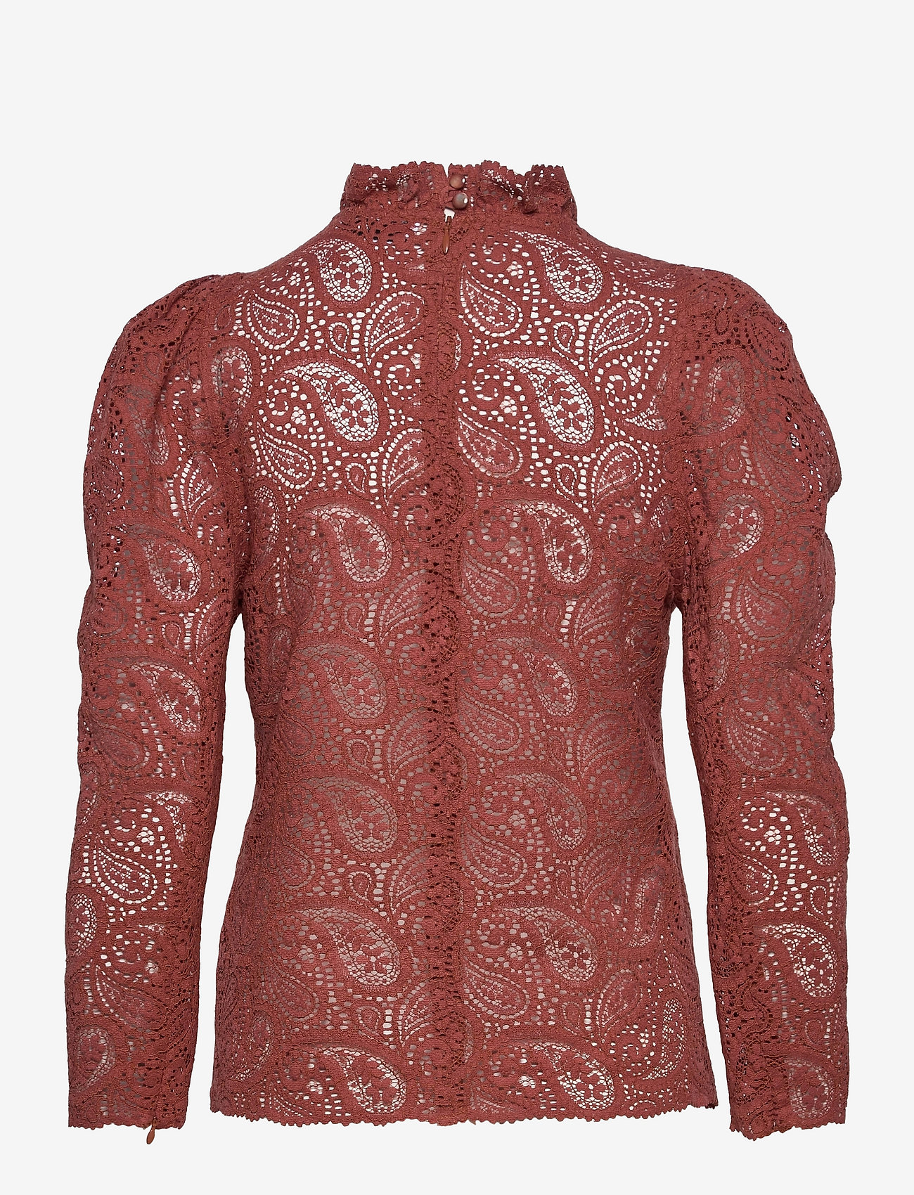 IVY OAK - BETH - long-sleeved blouses - mahogany - 1