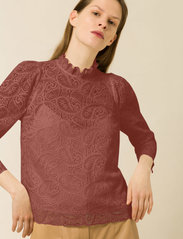 IVY OAK - BETH - long-sleeved blouses - mahogany - 5