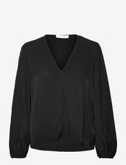 IVY OAK - BETH Blouses & Tunics - long-sleeved blouses - black - 0