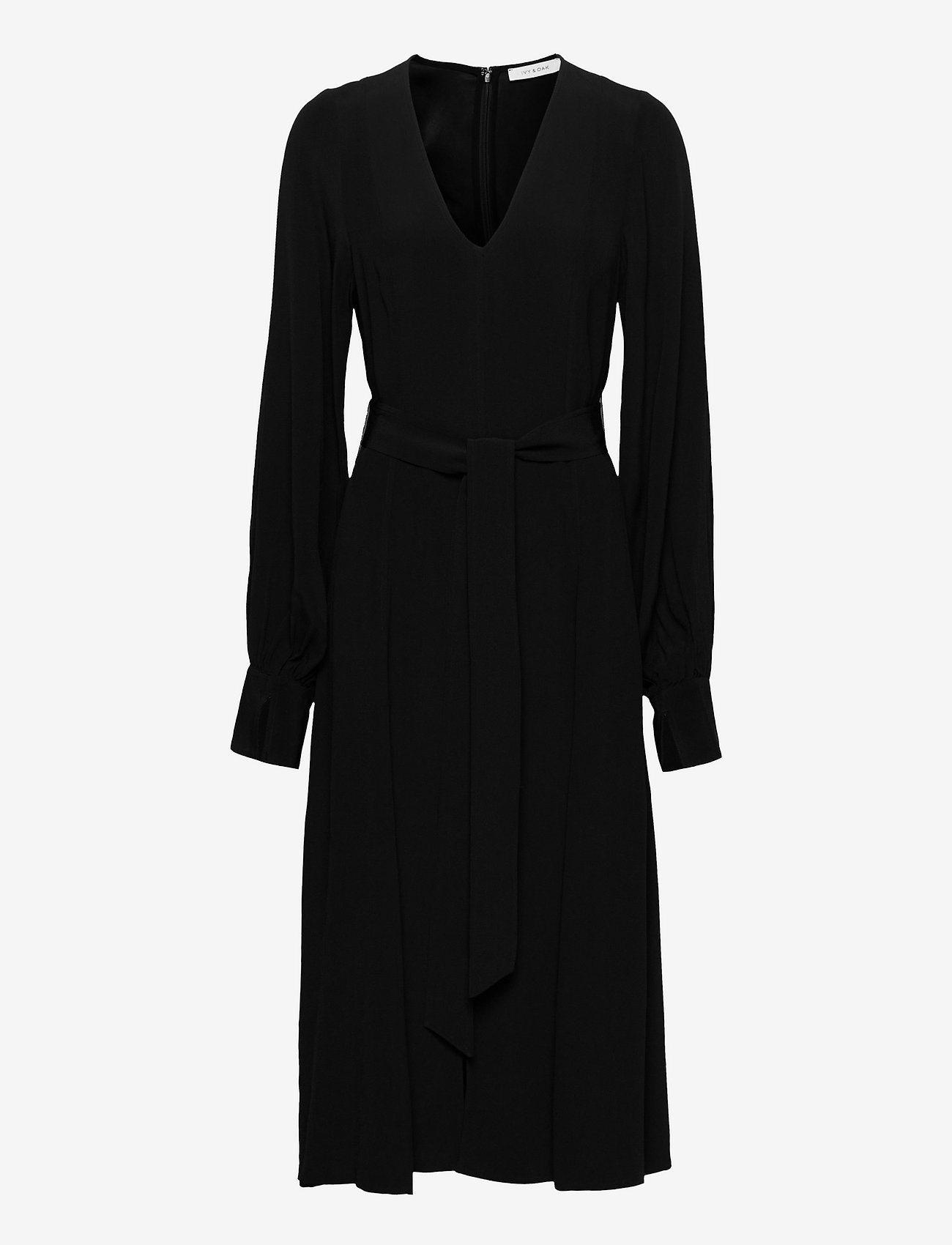 IVY OAK - DIONNE DRESS LONG MIDI LENGTH - black - 0