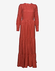 MALA DRESS ANKLE LENGTH - RED