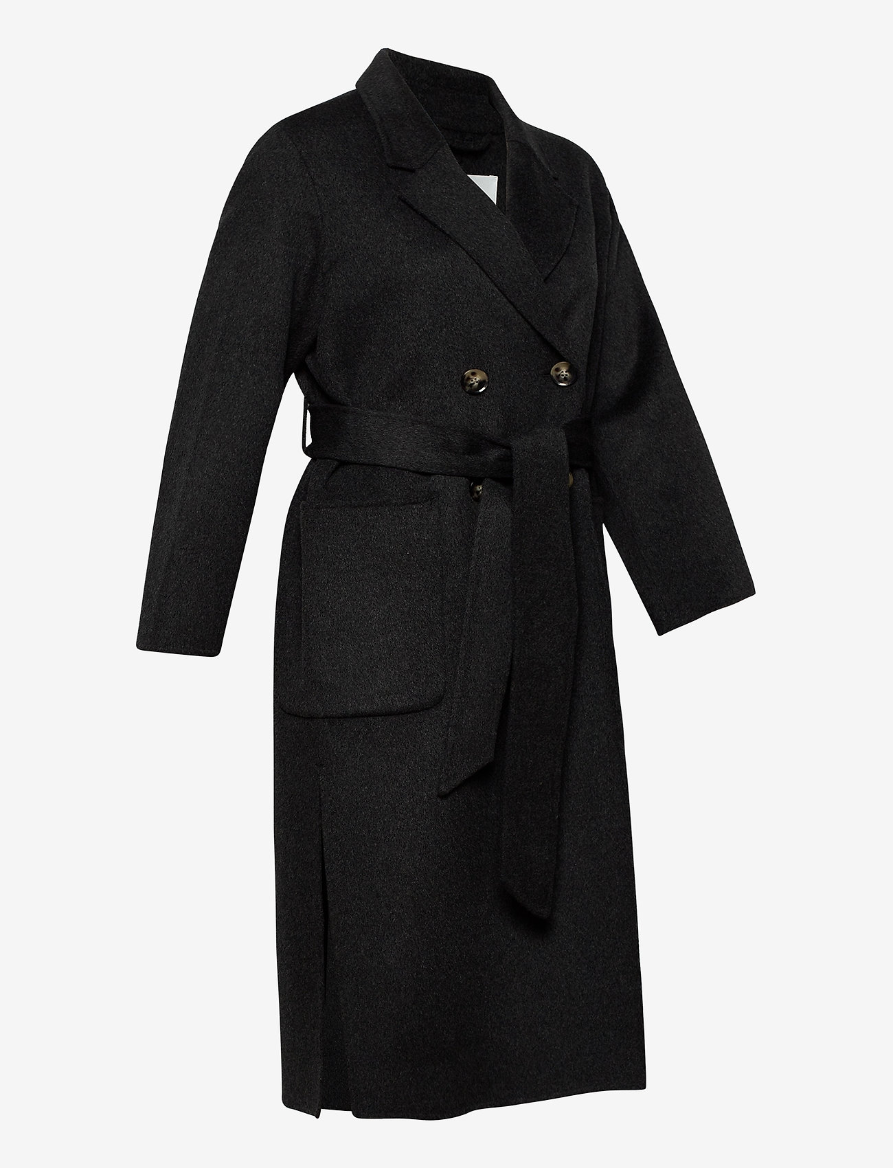 IVY OAK - DOUBLE BREASTED COAT - anthracite - 3