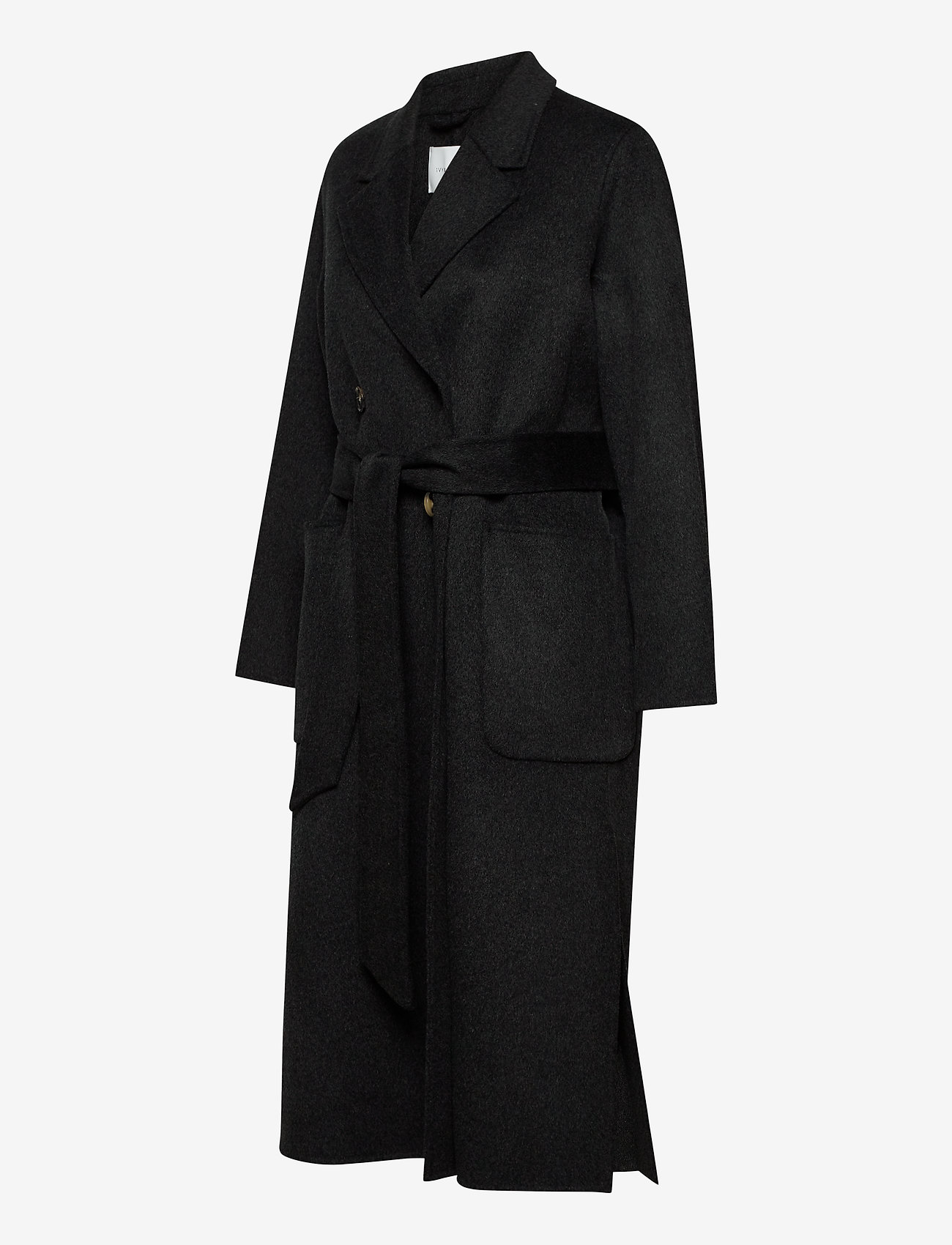 IVY OAK - DOUBLE BREASTED COAT - anthracite - 4