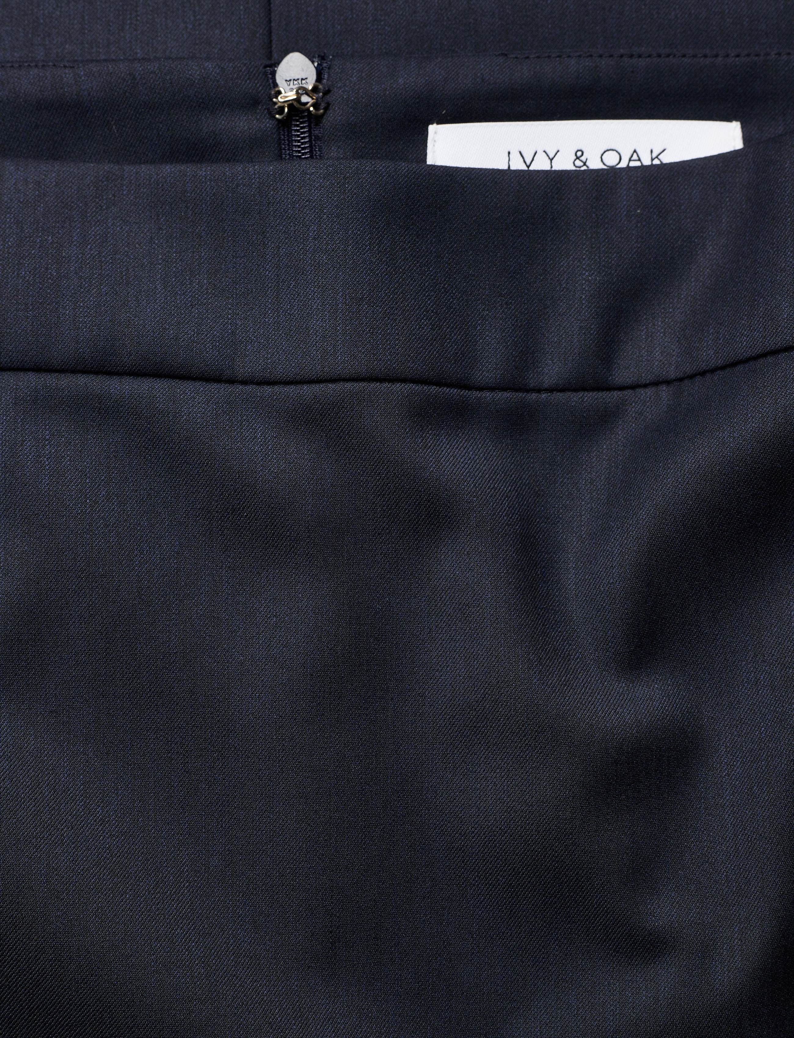 IVY OAK - PENCIL SKIRT MIDI LENTGH - navy blue - 5