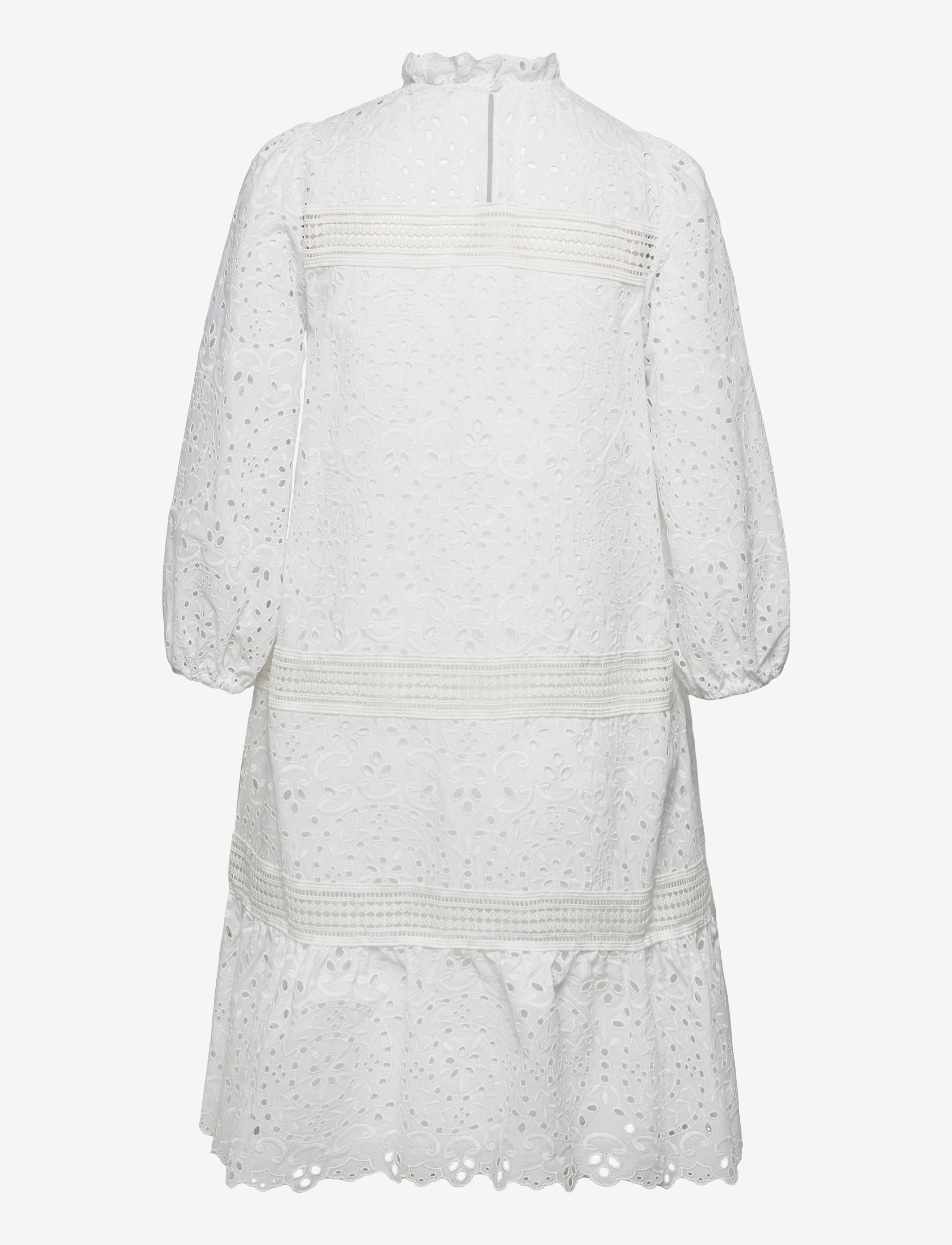 IVY OAK - BALLOON POWER EMBROIDERY DRESS MIDI - konfirmationstøj - snow white - 1