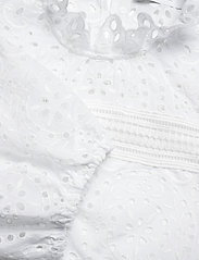 IVY OAK - BALLOON POWER EMBROIDERY DRESS MIDI - krótkie sukienki - snow white - 2