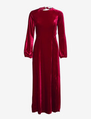 IVY OAK - AUCUBA OPEN BACK DRESS ANKLE LENGTH - party wear at outlet prices - pomegranate - 0