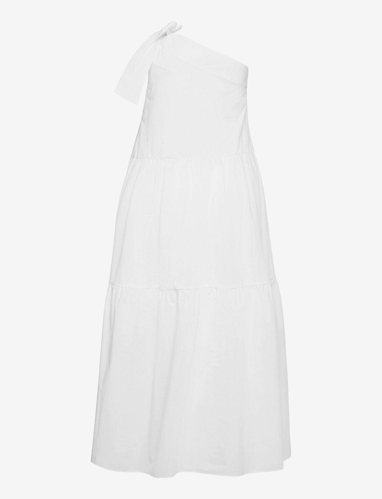 IVY OAK - ONE SHOULDER DRESS MAXI LENGHT - bright white - 1