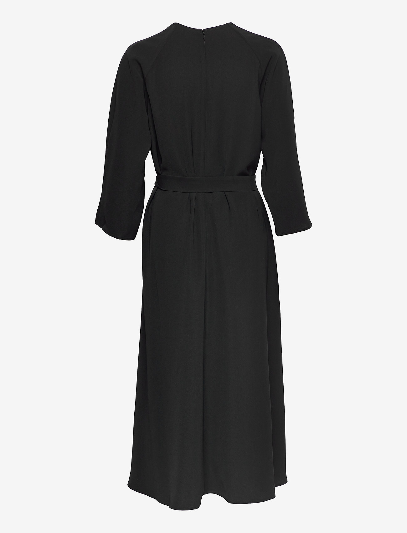 IVY OAK - SCAROLA FLARED OPEN BACK DRESS MAXI LENGTH - feestelijke kleding voor outlet-prijzen - black - 1