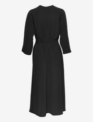 IVY OAK - SCAROLA FLARED OPEN BACK DRESS MAXI LENGTH - party wear at outlet prices - black - 1