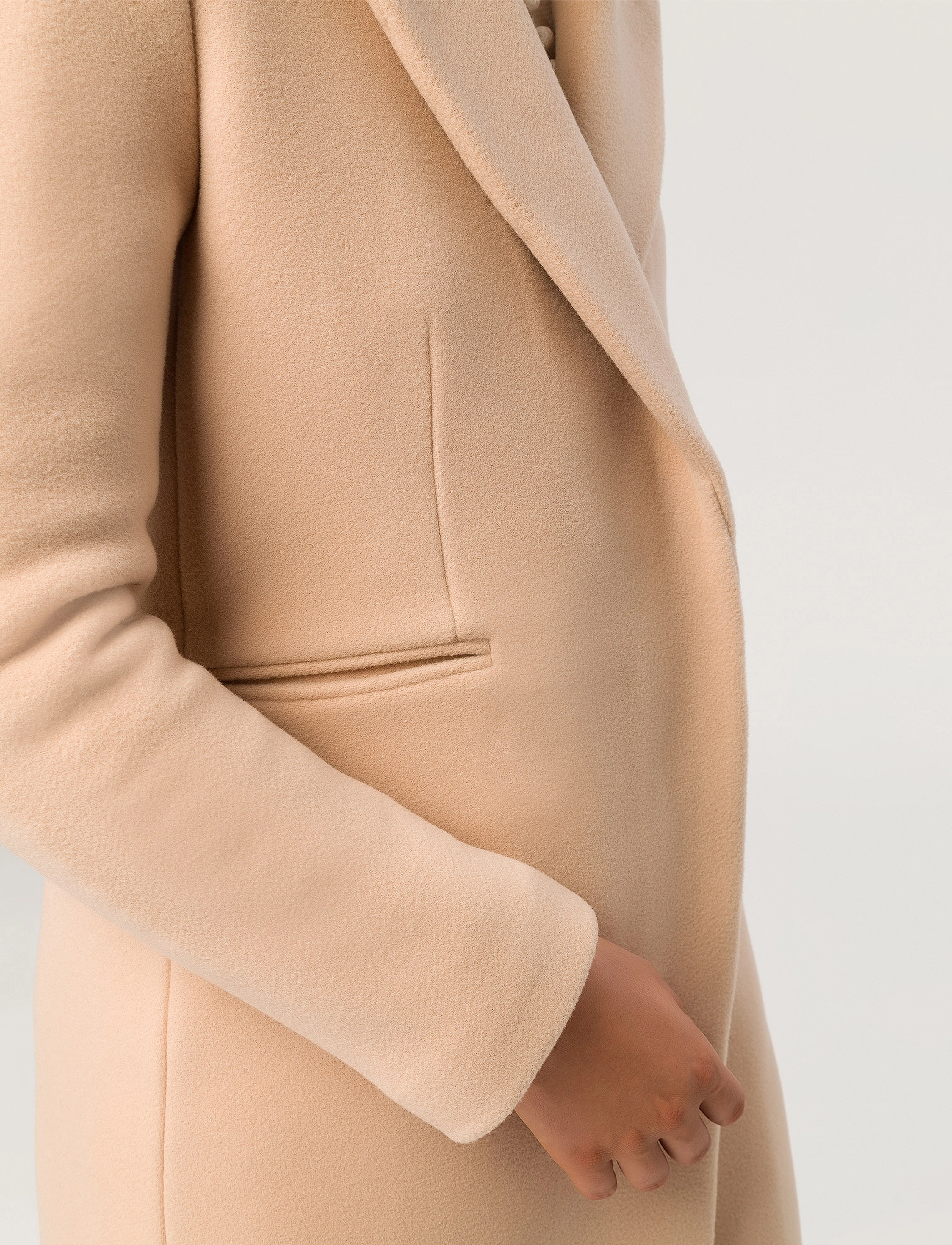 IVY OAK - Maxi Coat - sand - 3