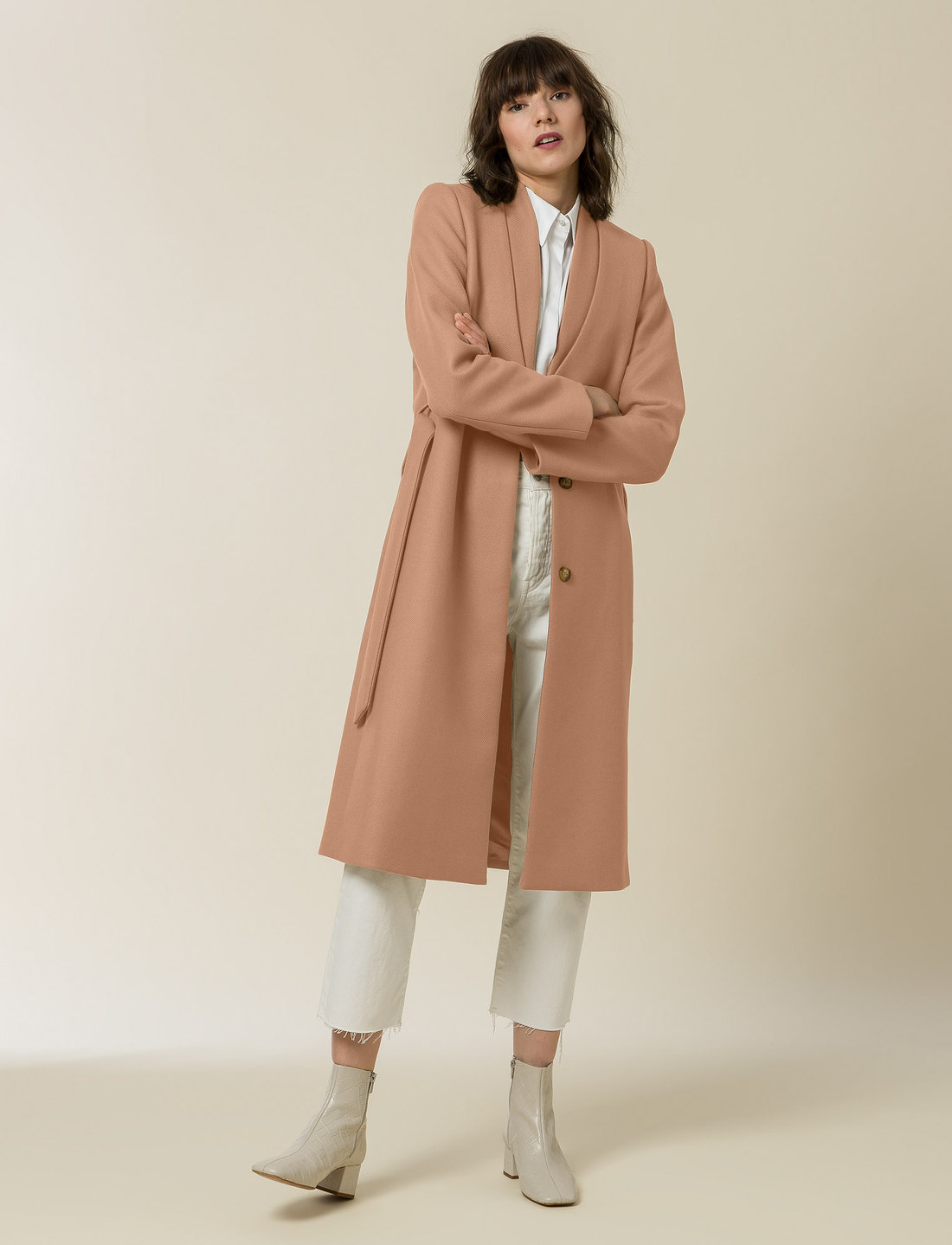 Double 2025 collar coat