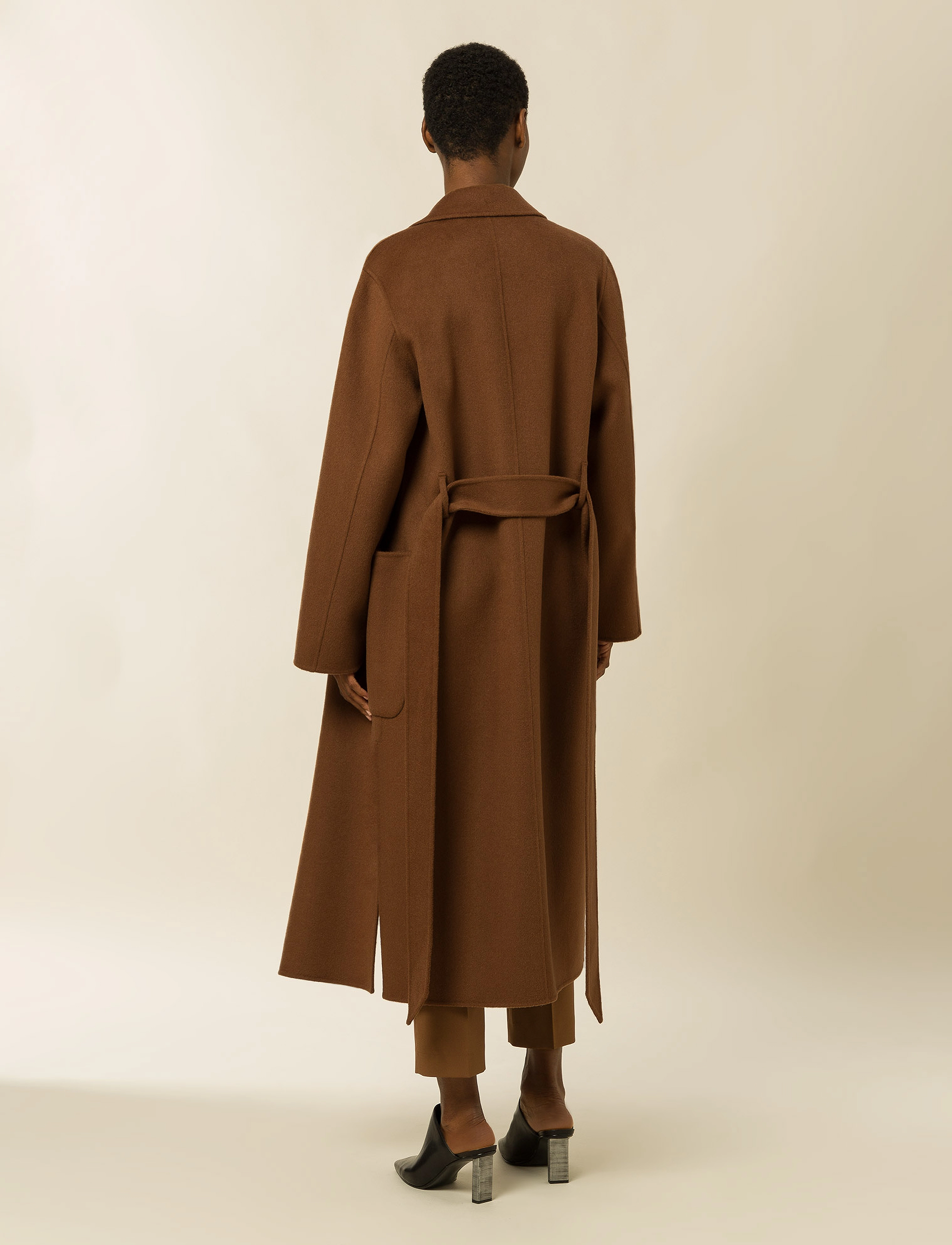 IVY OAK - CELIA BELTED COAT - gingerbread - 4