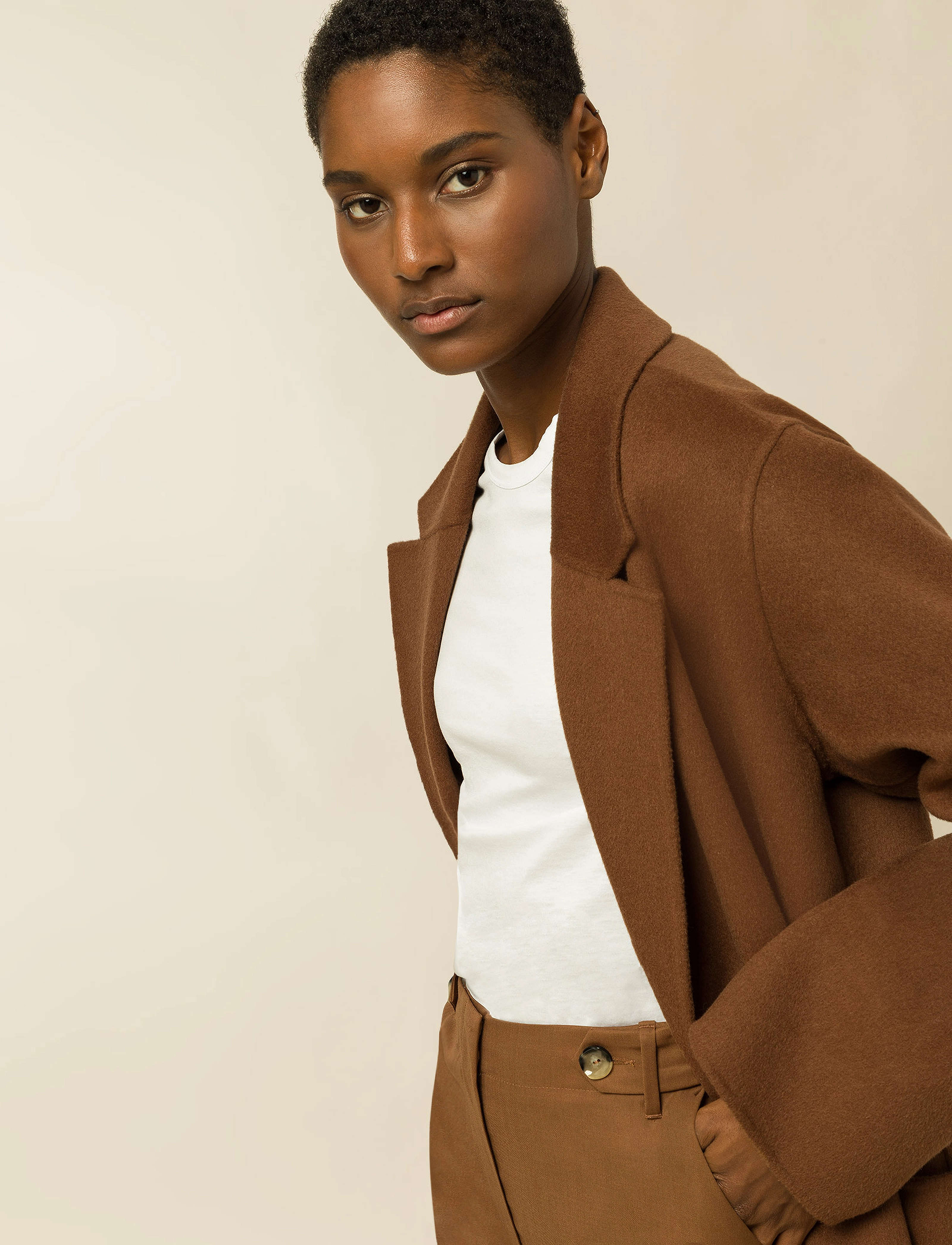 IVY OAK - CELIA BELTED COAT - gingerbread - 5