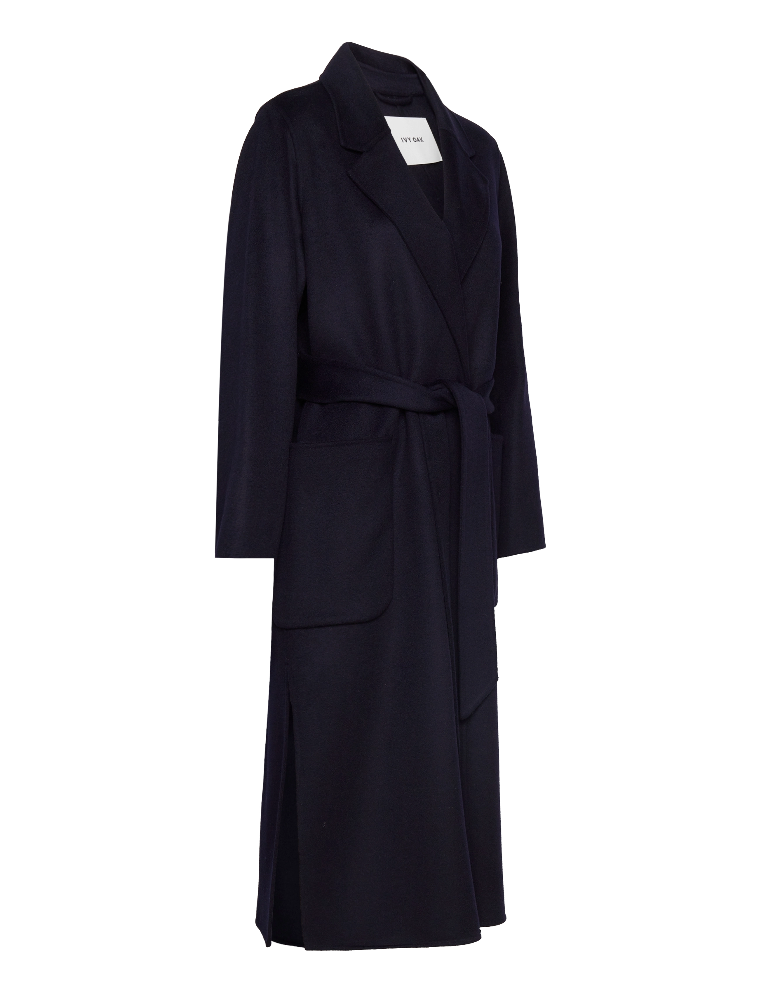IVY OAK - CELIA BELTED COAT - navy blue - 4