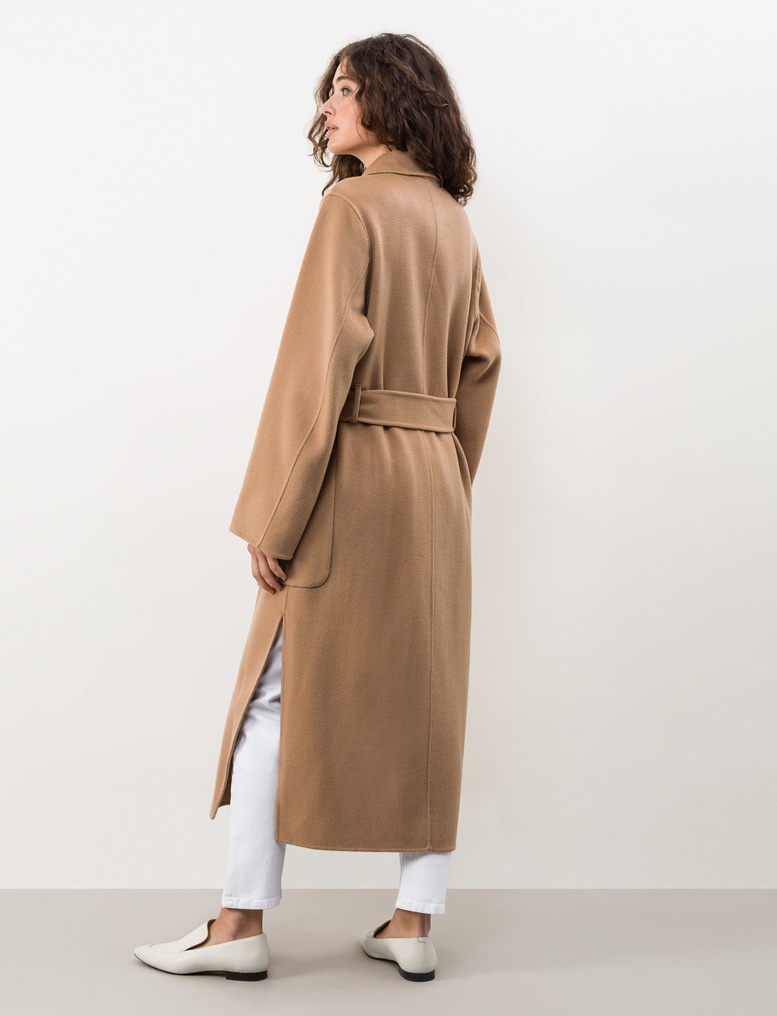 Ivy and oak camel coat best sale