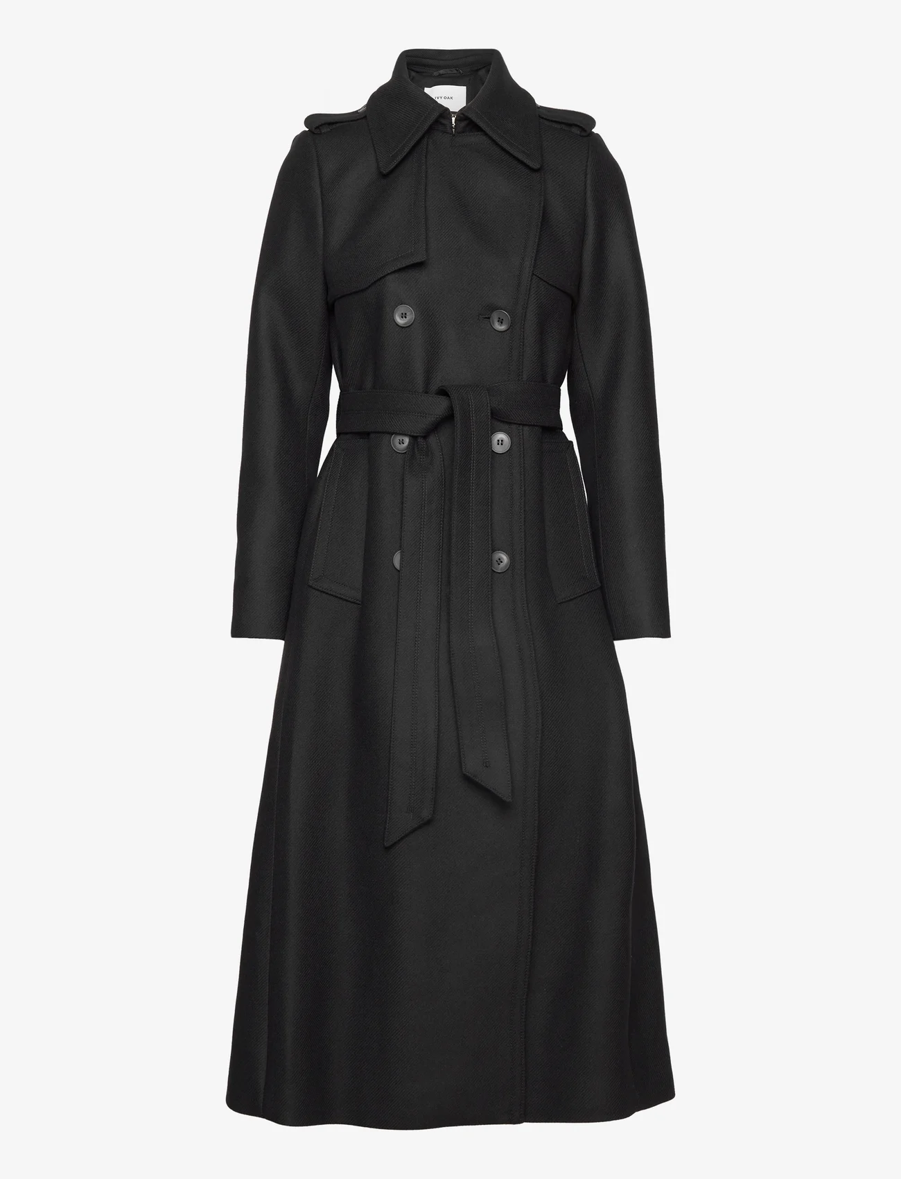 Black/White 36                  EU H&M Trench coat WOMEN FASHION Coats Elegant discount 52% 