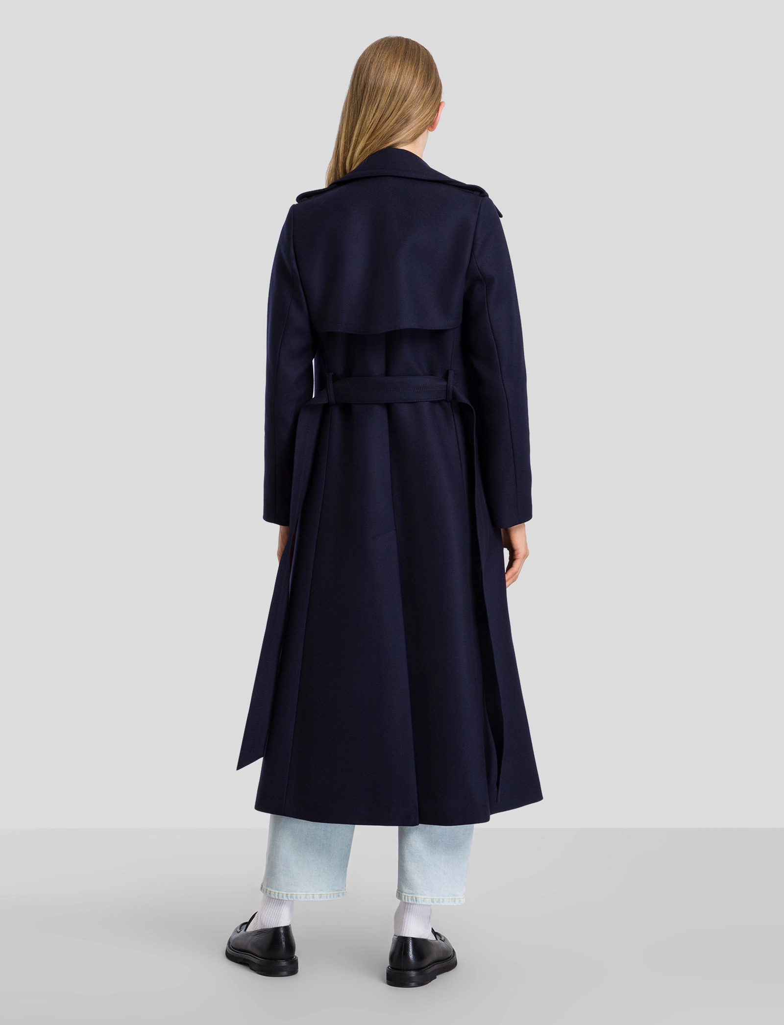 IVY OAK - CHARLOTTE ROSE MODERN TRENCH COAT - navy blue - 5