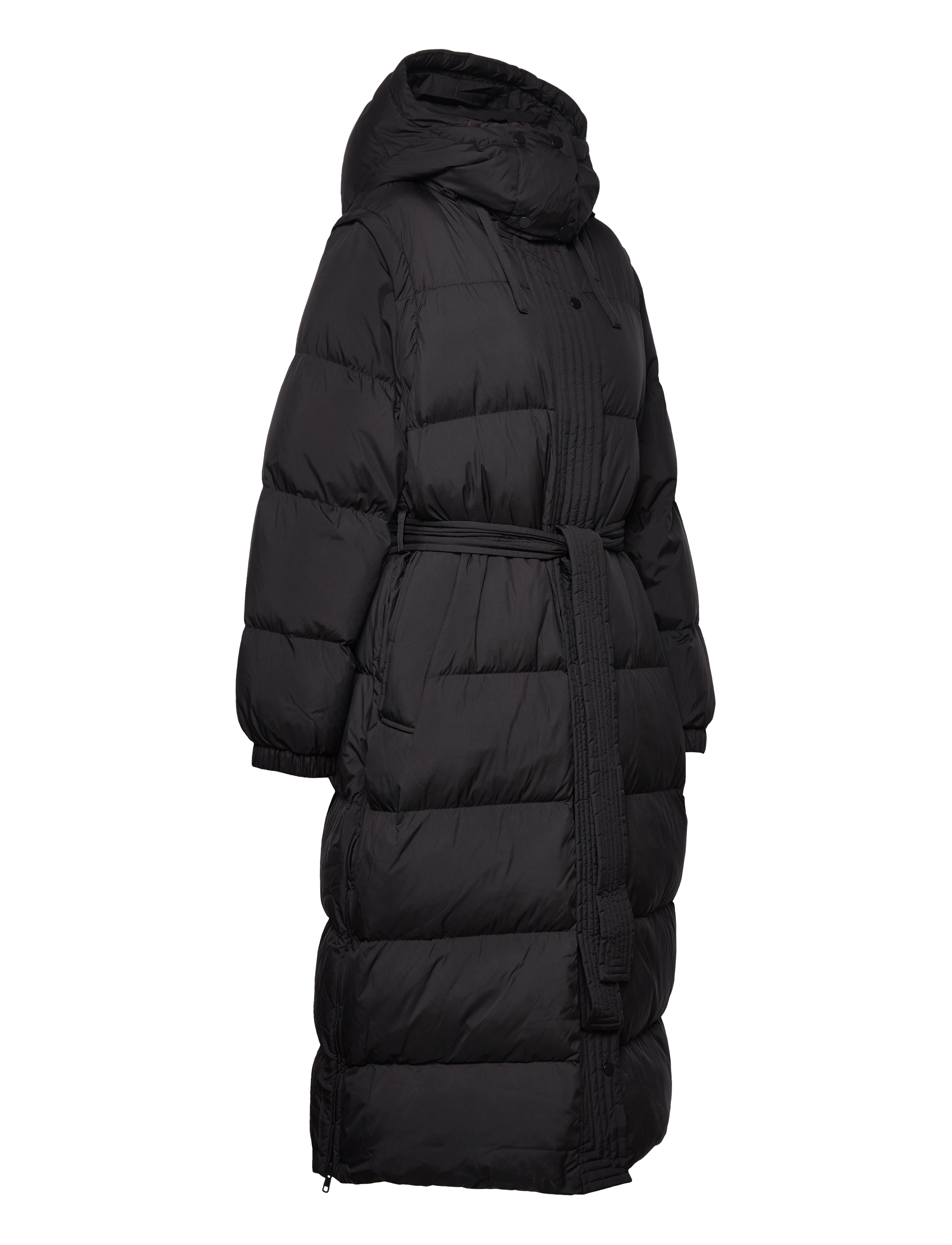IVY OAK - Caliste Mary Long Puffer Coat 2 in 1 - black - 3