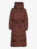 Caliste Mary Long Puffer Coat 2 in 1 - BROWN